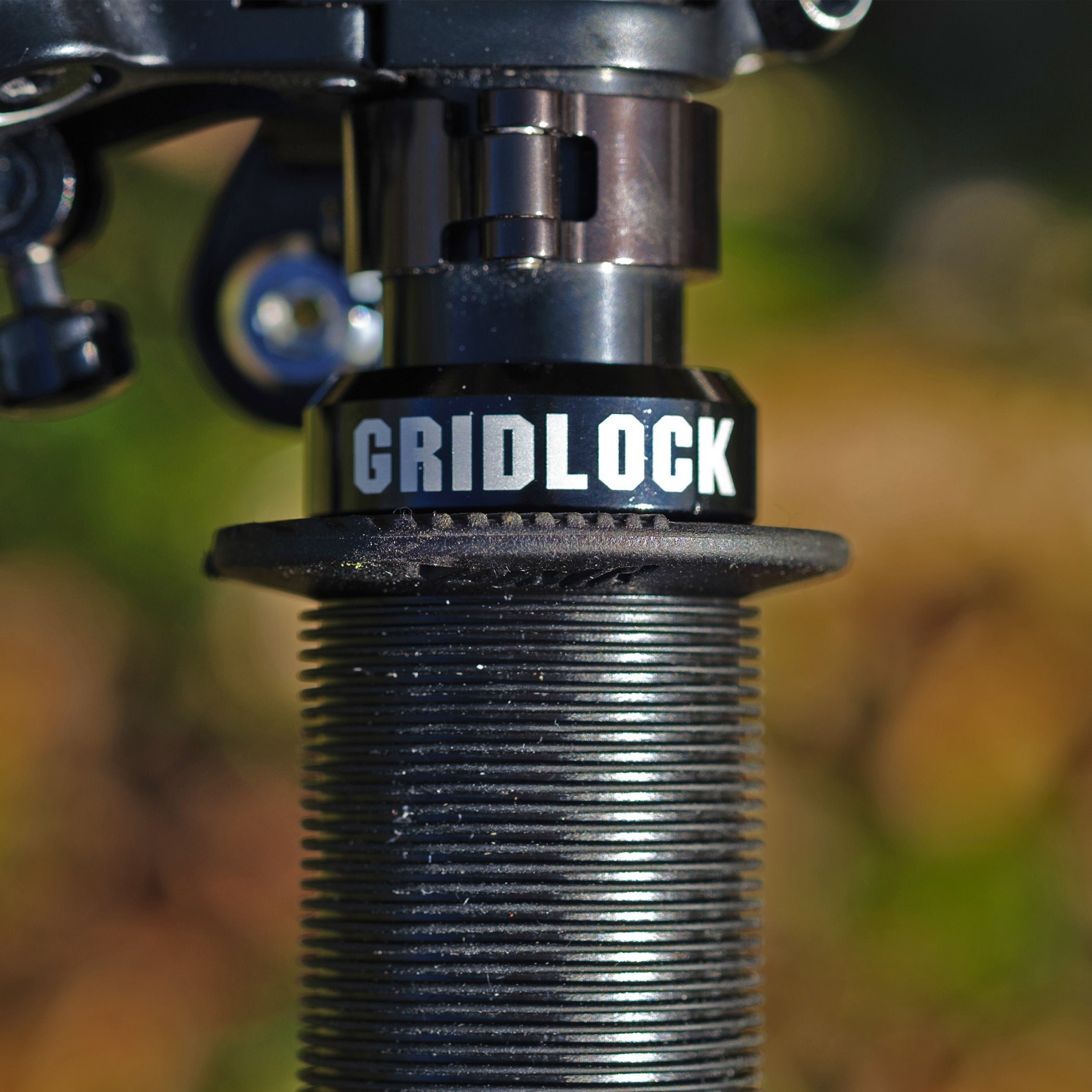 dmr gridlock lock-on grid lock grip in a colour in an outdoor environment