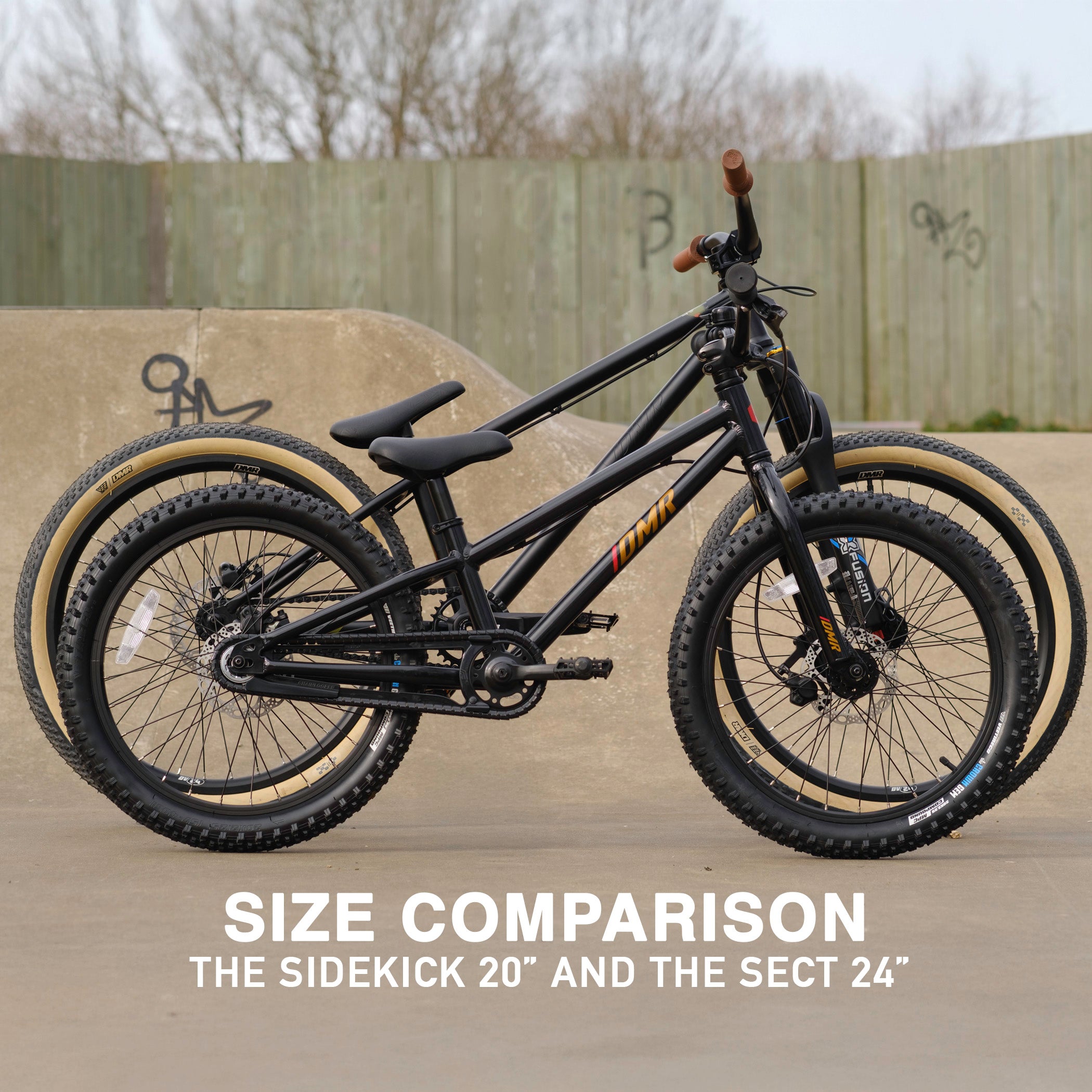 DMR Sidekick and Sect Bikes