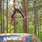 DMR Rider Kerenza Scott Jumping a Bike