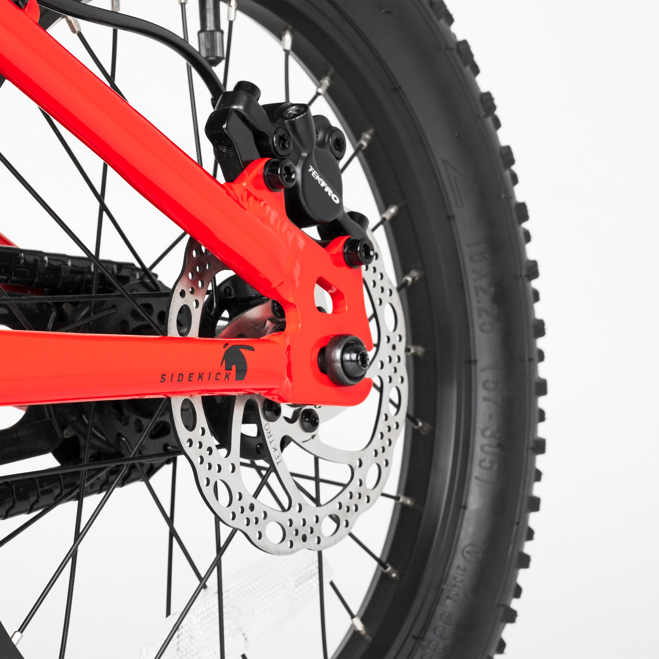DMR Sidekick Pedal 14" and 16" Wheel Red