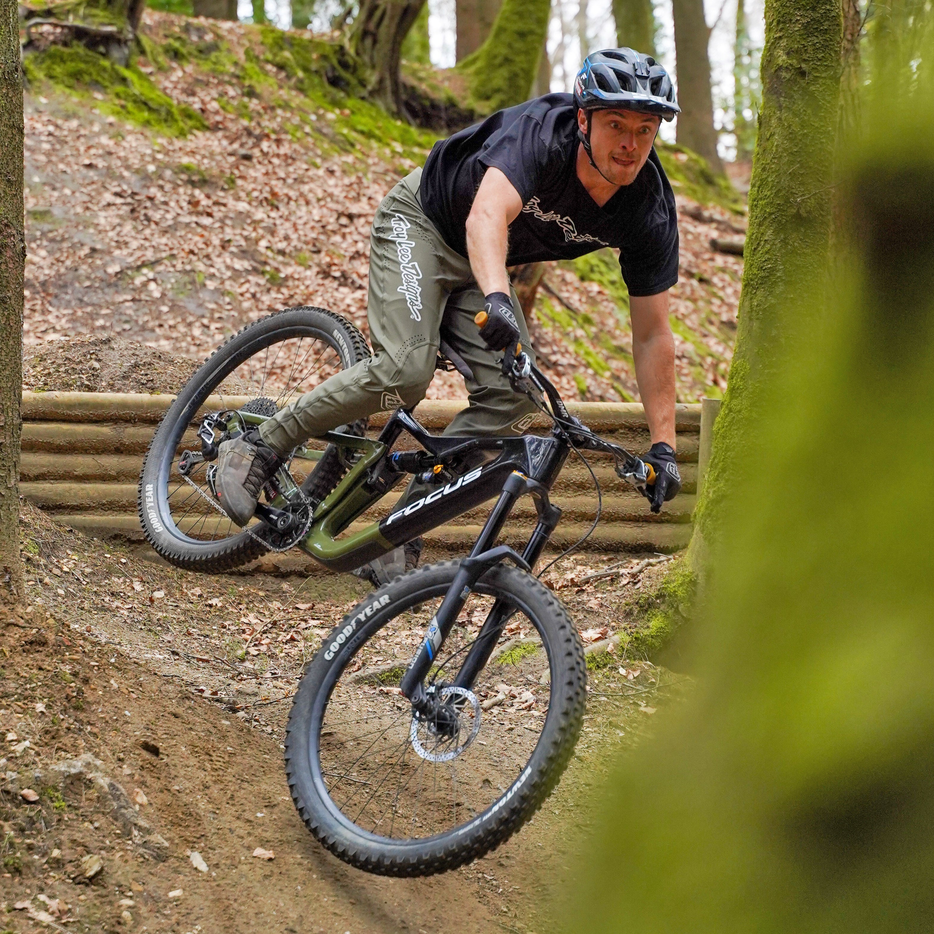 DMR Rider Olly Wilkins Riding a Bike