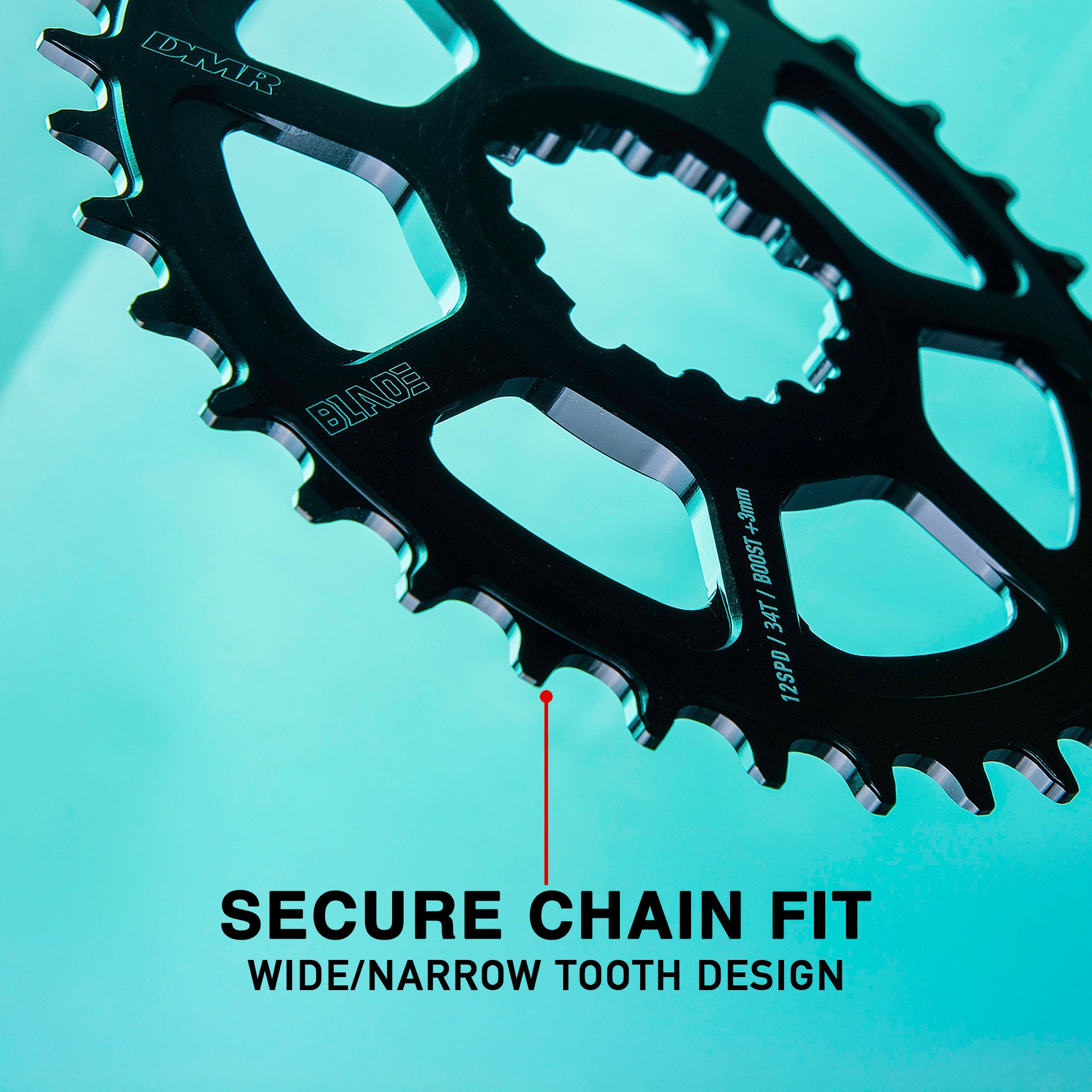 DMR Blade Chainring Black