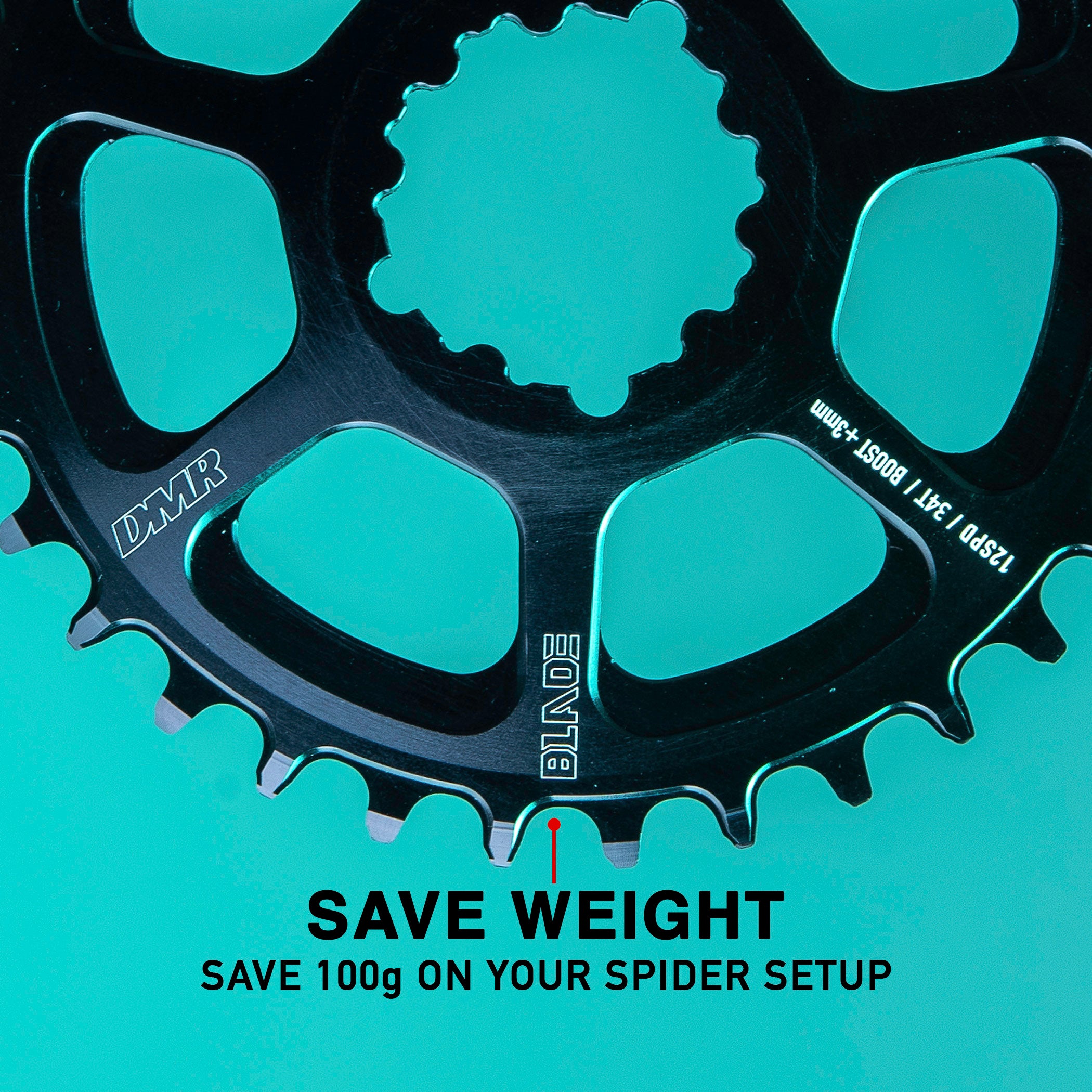 DMR Blade Chainring Black