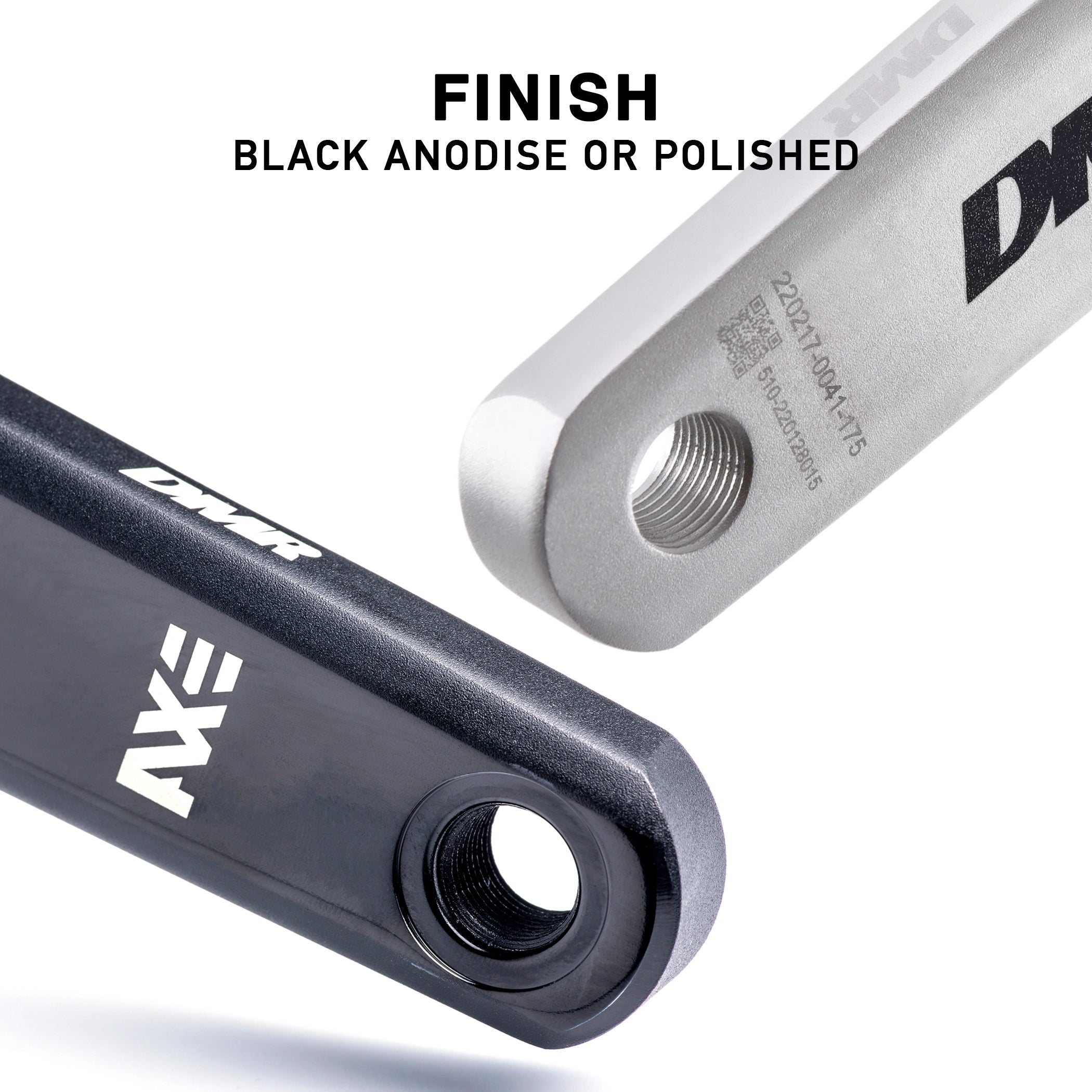 DMR AXE Crank Black and Silver