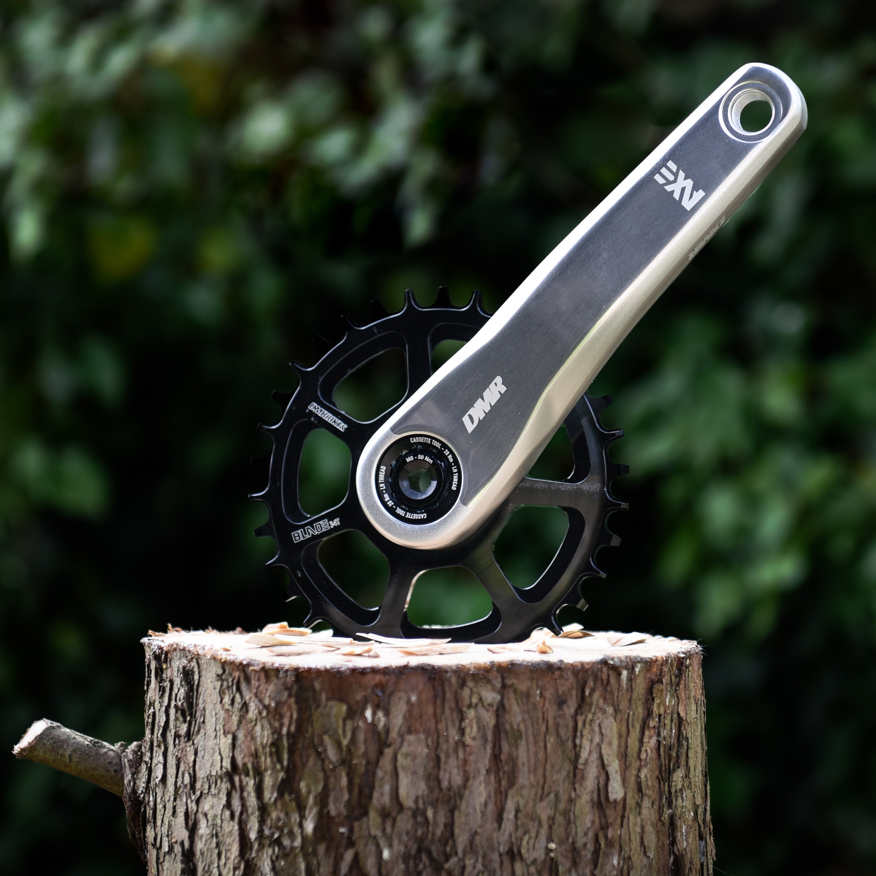 DMR Axe Crank Silver