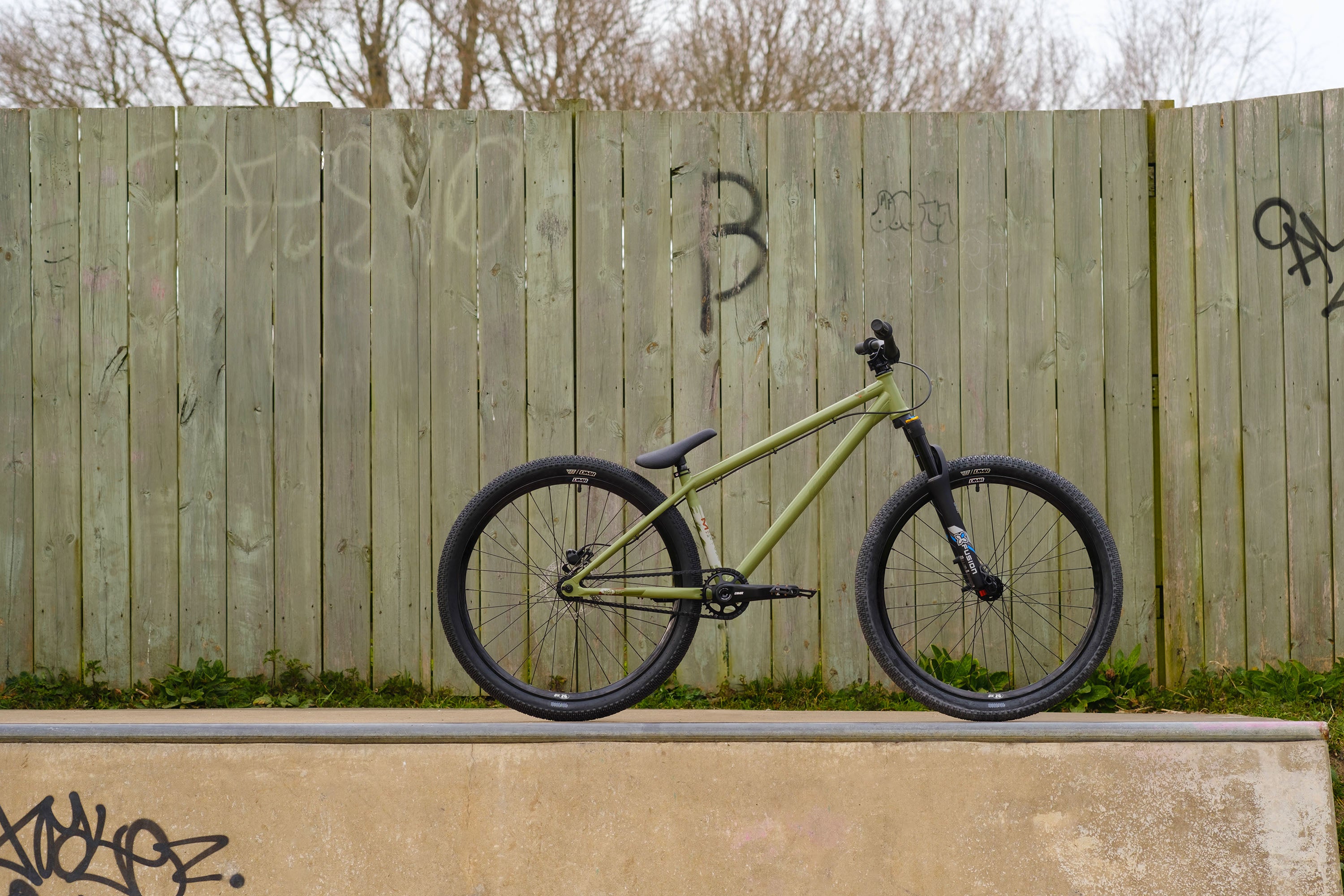 DMR Sect Pistachio Green Custom Bike with 26" Wheels