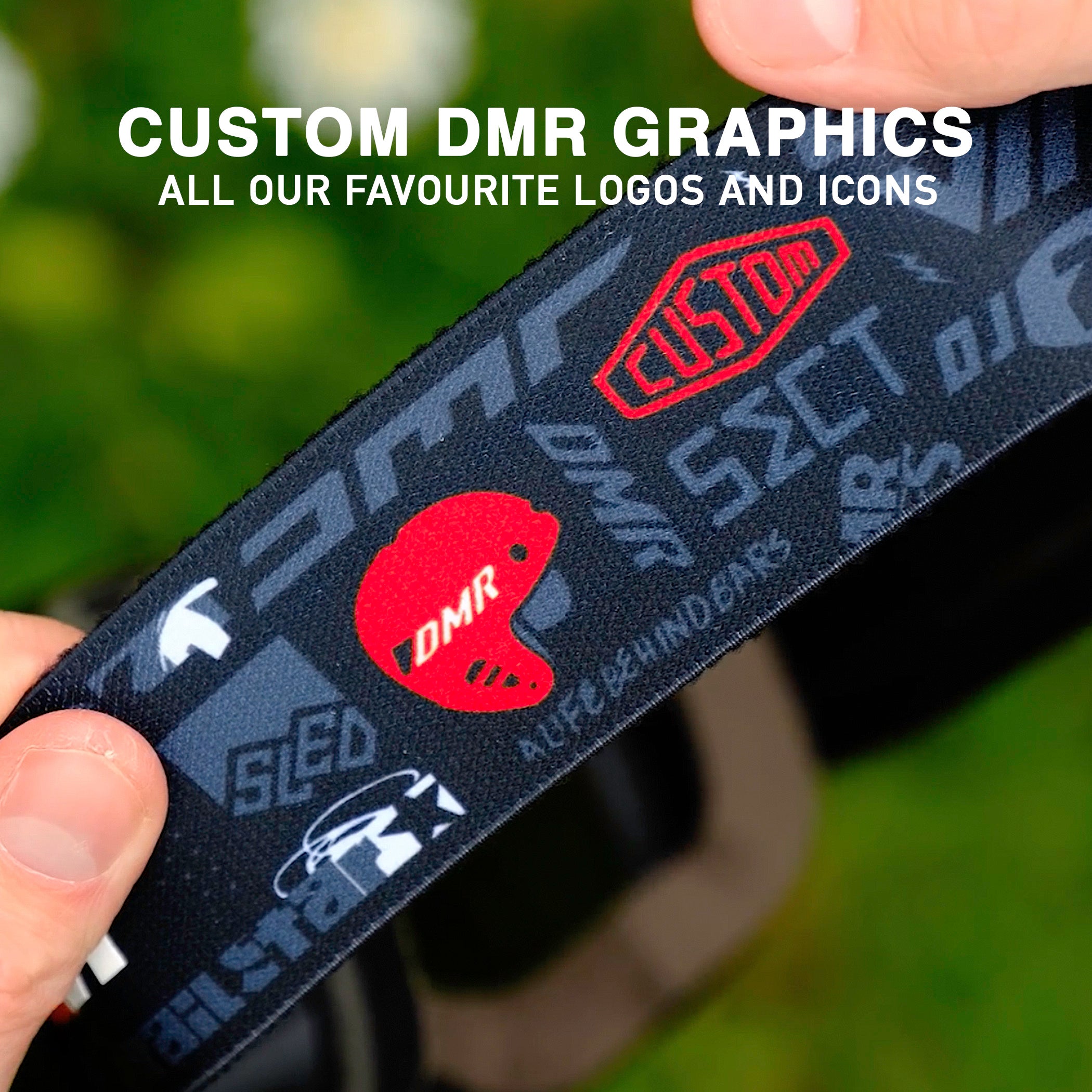 DMR Melon Diablo Goggle 30 year Anniversary Strap