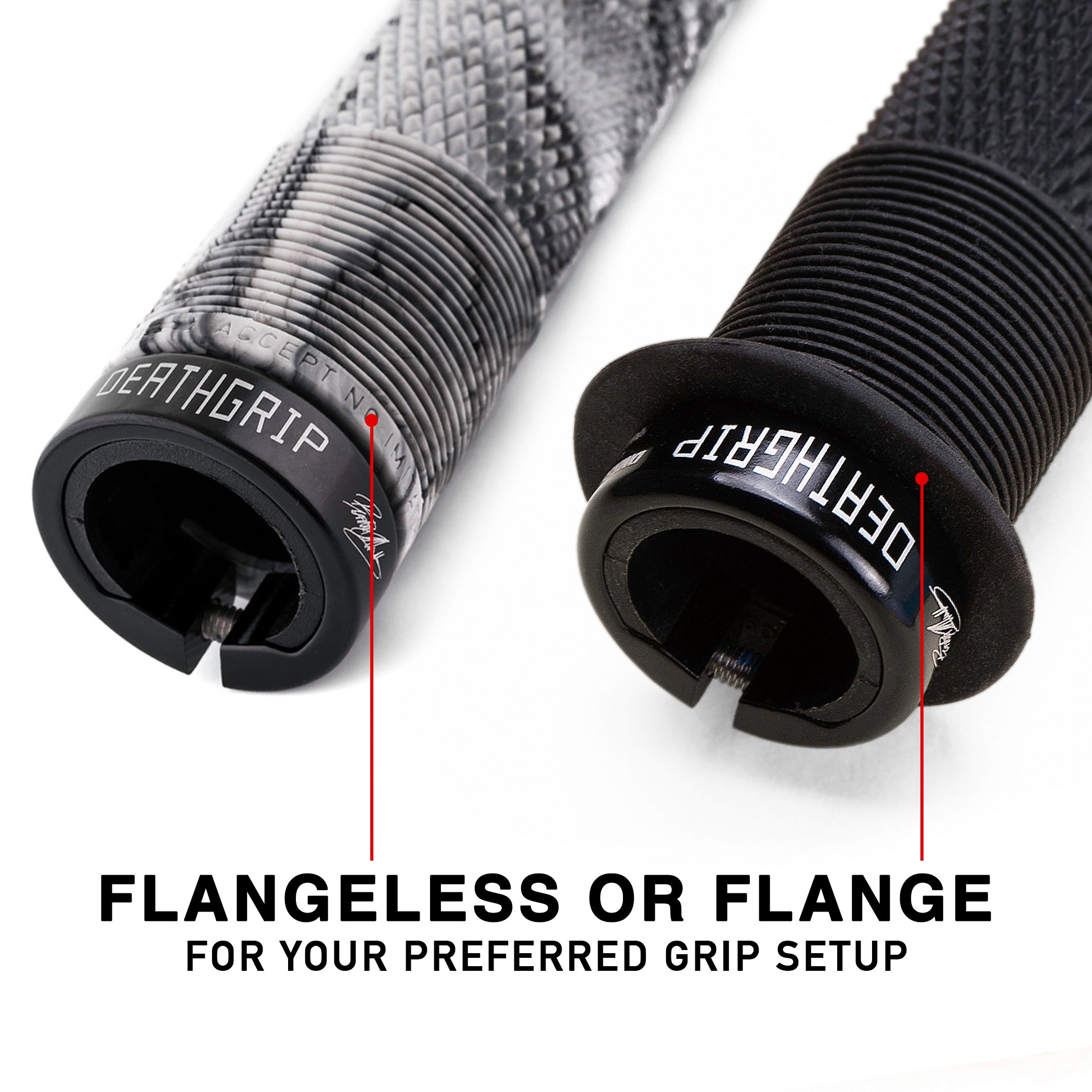 DMR Deathgrip Flange and Flangeless