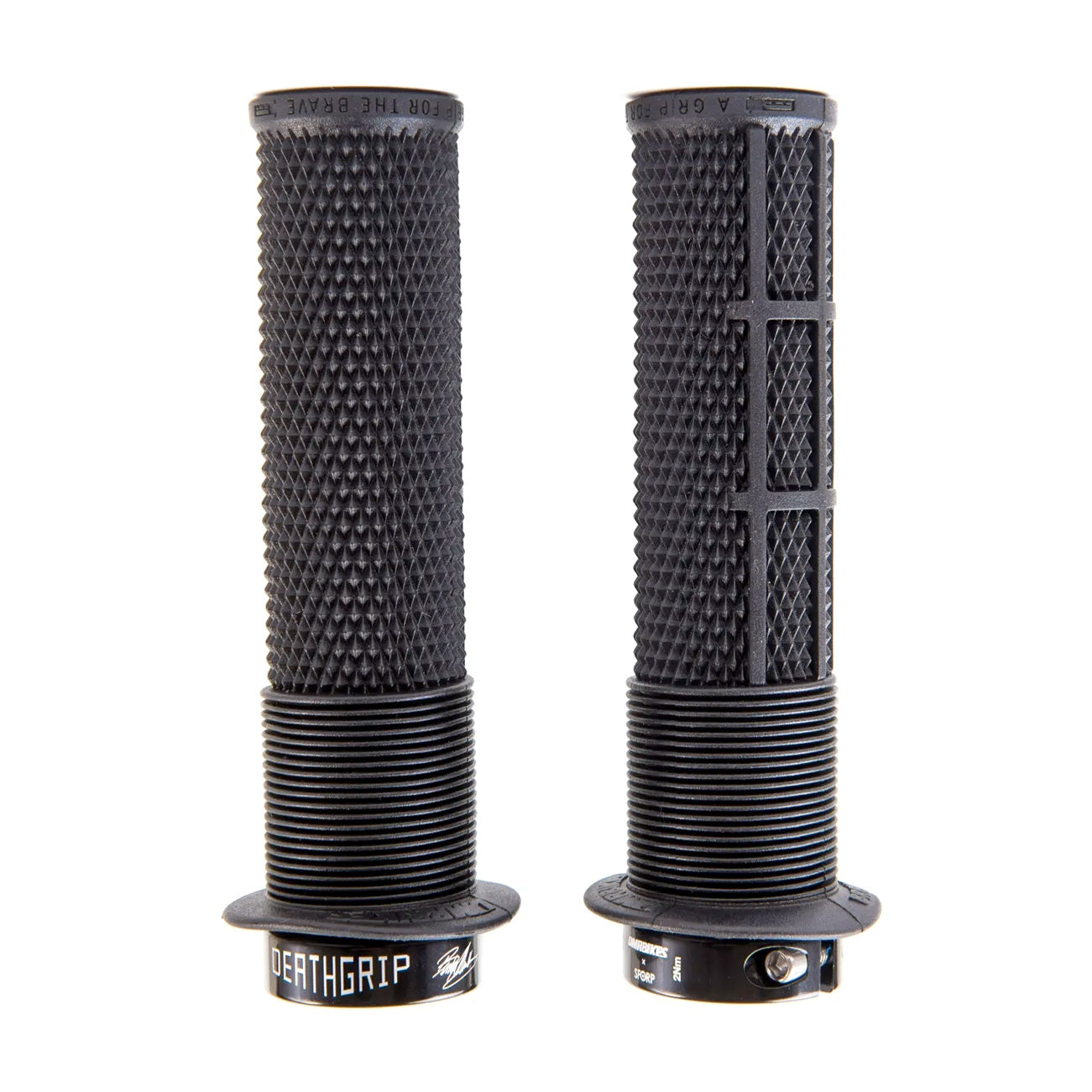 DMR DeathGrip - MTB Flanged Grip, Black, DMR Bikes