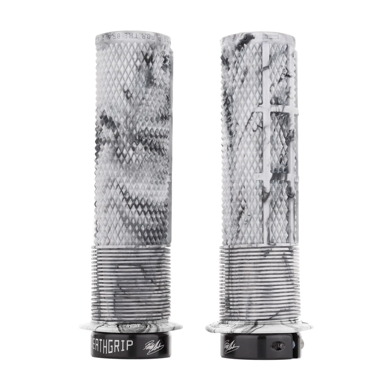 DMR DeathGrip - MTB Flanged Grip, Snow Camo, DMR Bikes