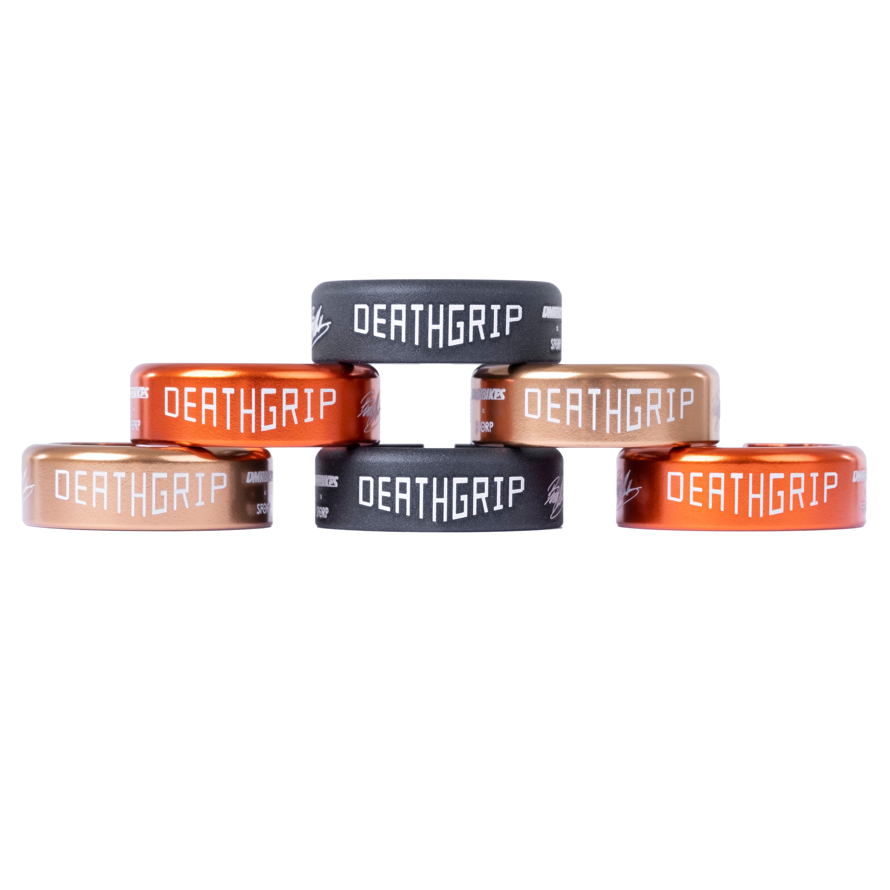 DMR DeathGrip Collars - Coloured Grip Lock Ons