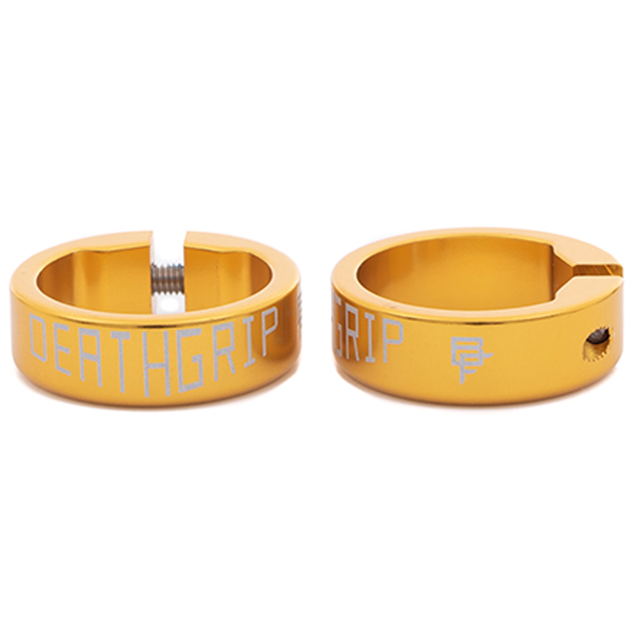 DMR DeathGrip Collars - Coloured Grip Lock Ons, Gold