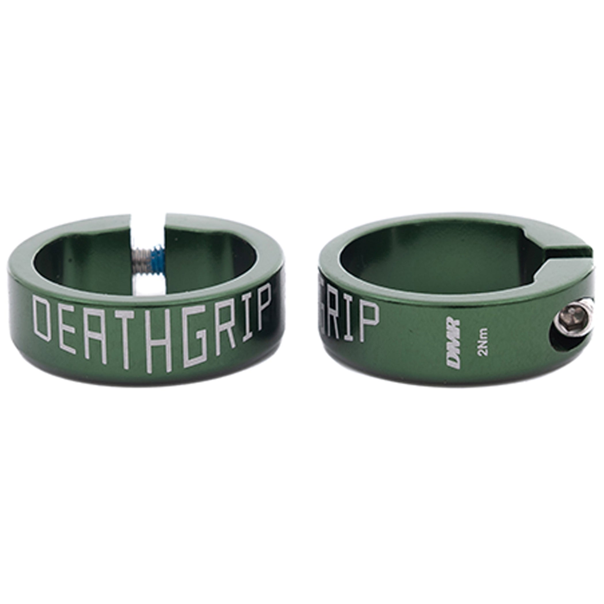 DMR DeathGrip Collars - Coloured Grip Lock Ons, Green