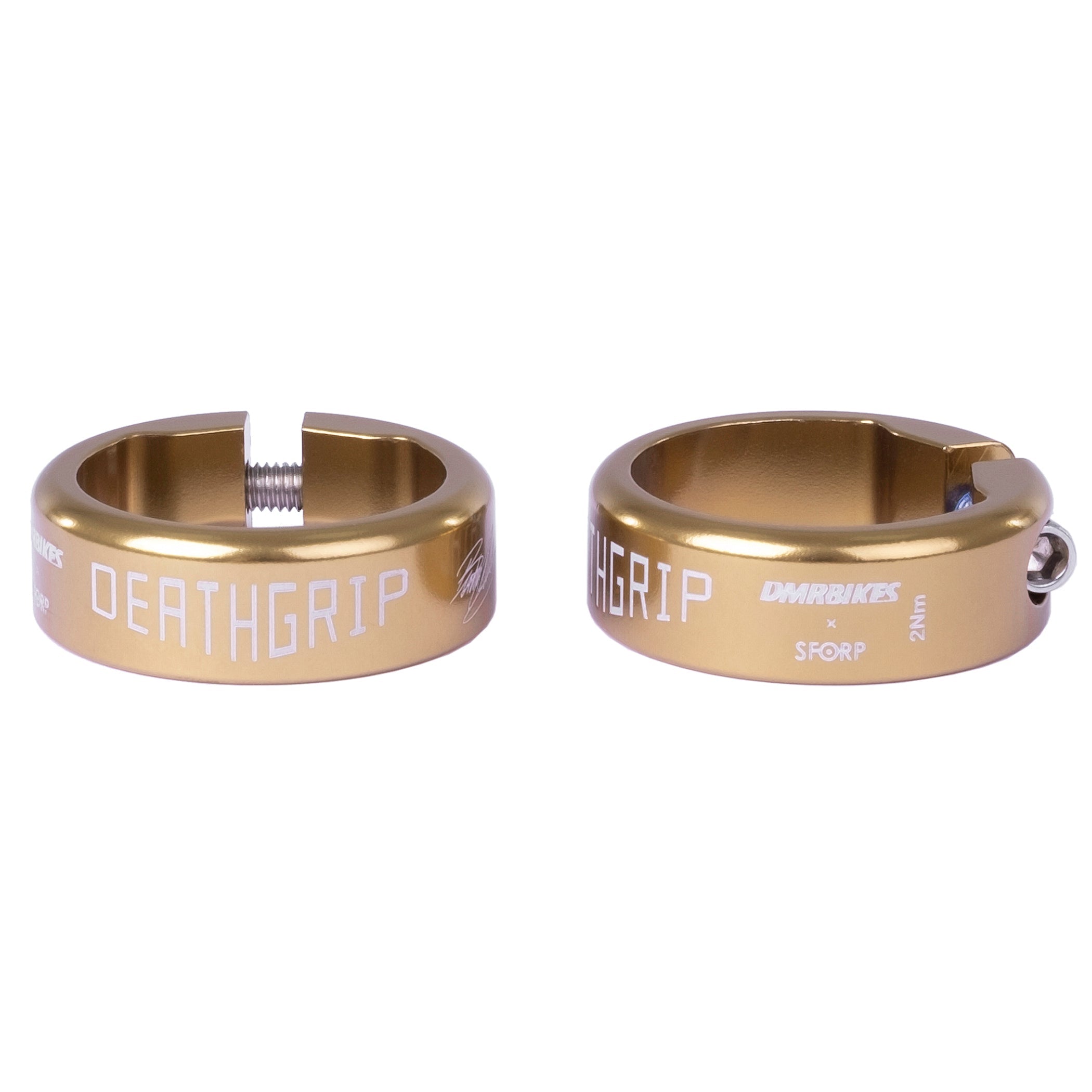 DMR DeathGrip Collars - Coloured Grip Lock Ons, Kashima