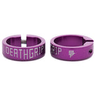 DMR DeathGrip Collars - Coloured Grip Lock Ons, Purple
