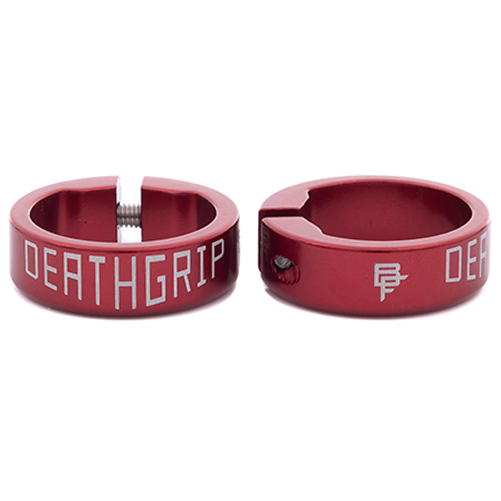 DMR DeathGrip Collars - Coloured Grip Lock Ons, Red