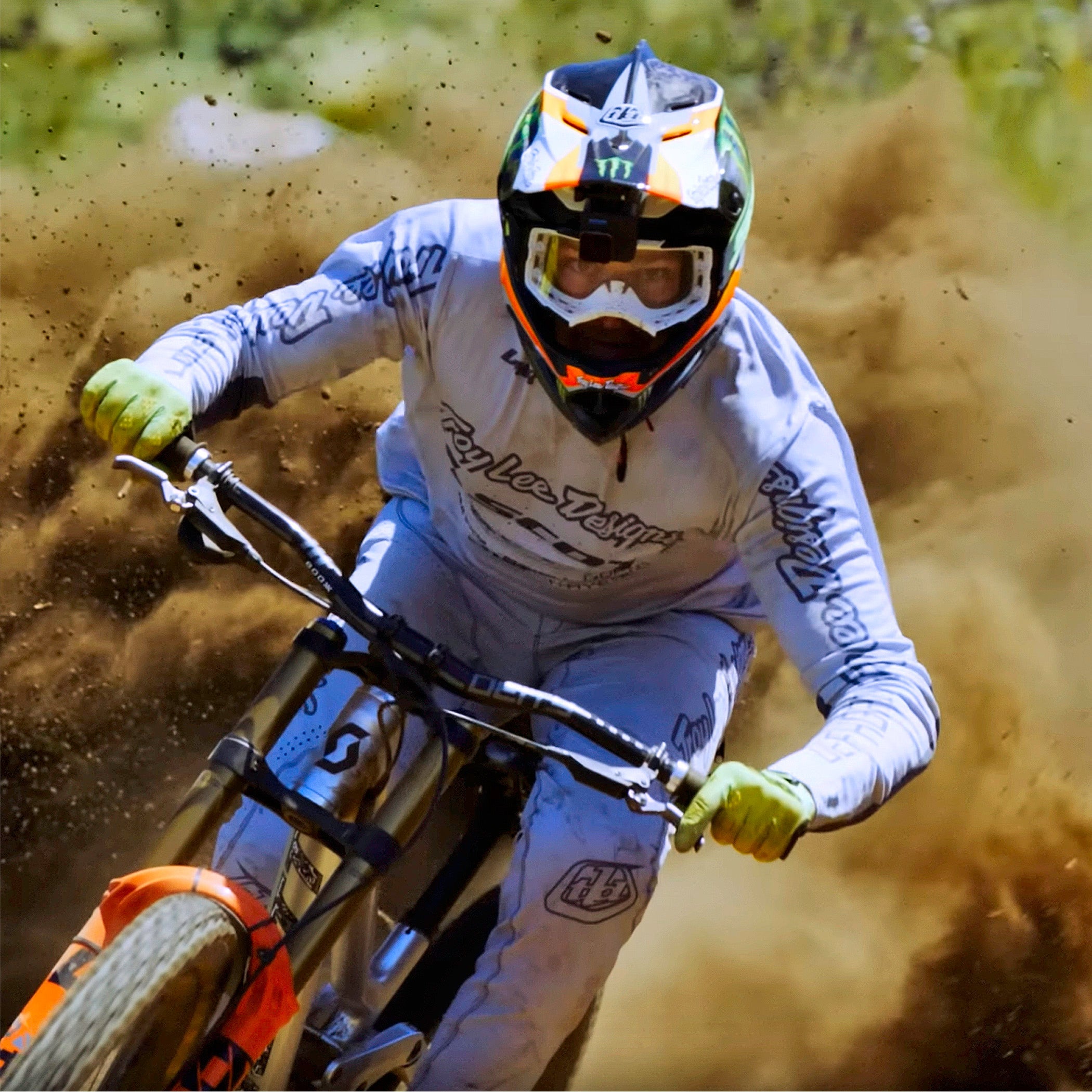 DMR Rider Brendan Fairclough Riding a Bike