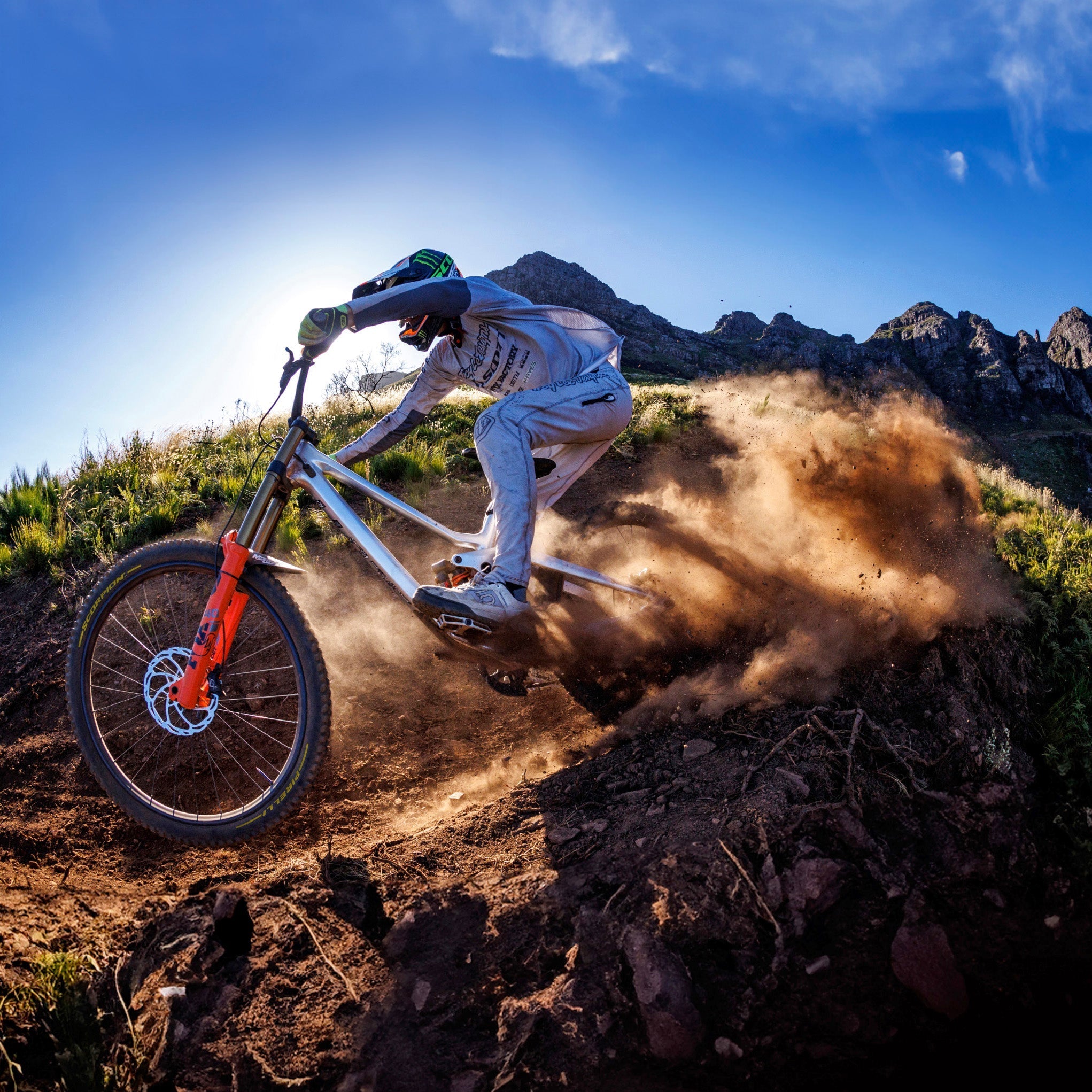 DMR Rider Brendan Fairclough Riding a Bike