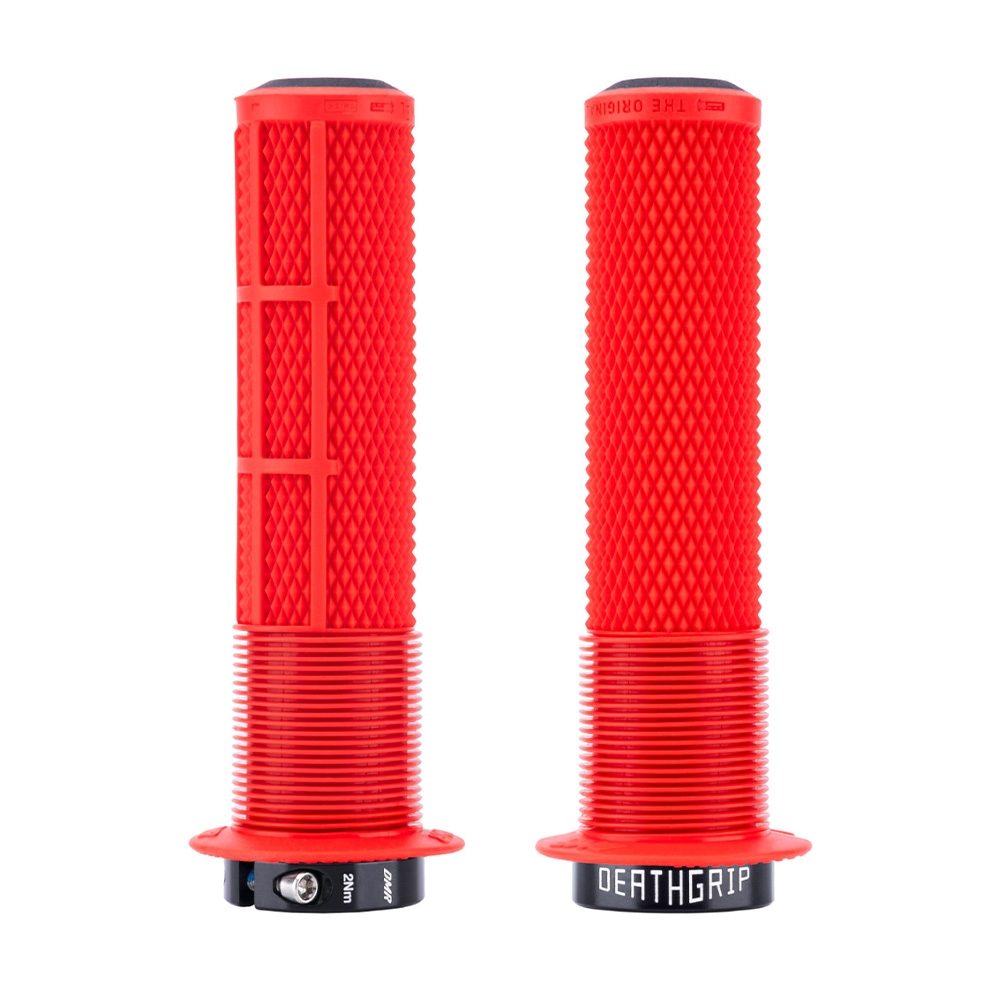 DMR Deathgrip2 Flange Grips, Red, DMR Bikes