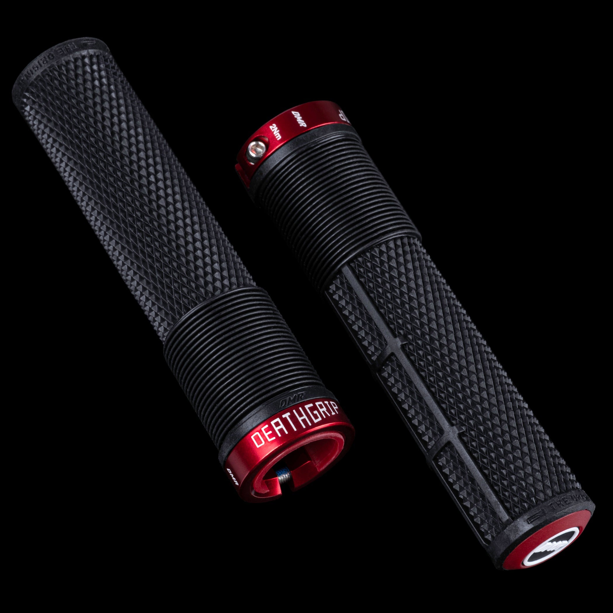 DMR Deathgrip2 MTB Race Grips, Black, DMR Bikes