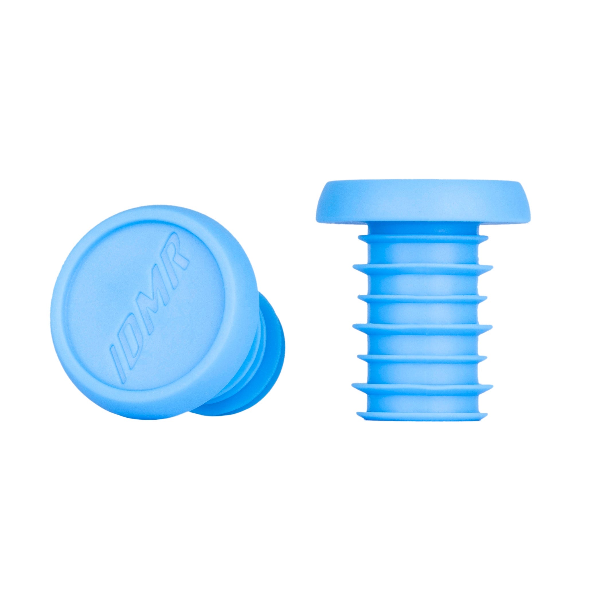 DMR Bar Plugs - Handlebar End Caps, Blue