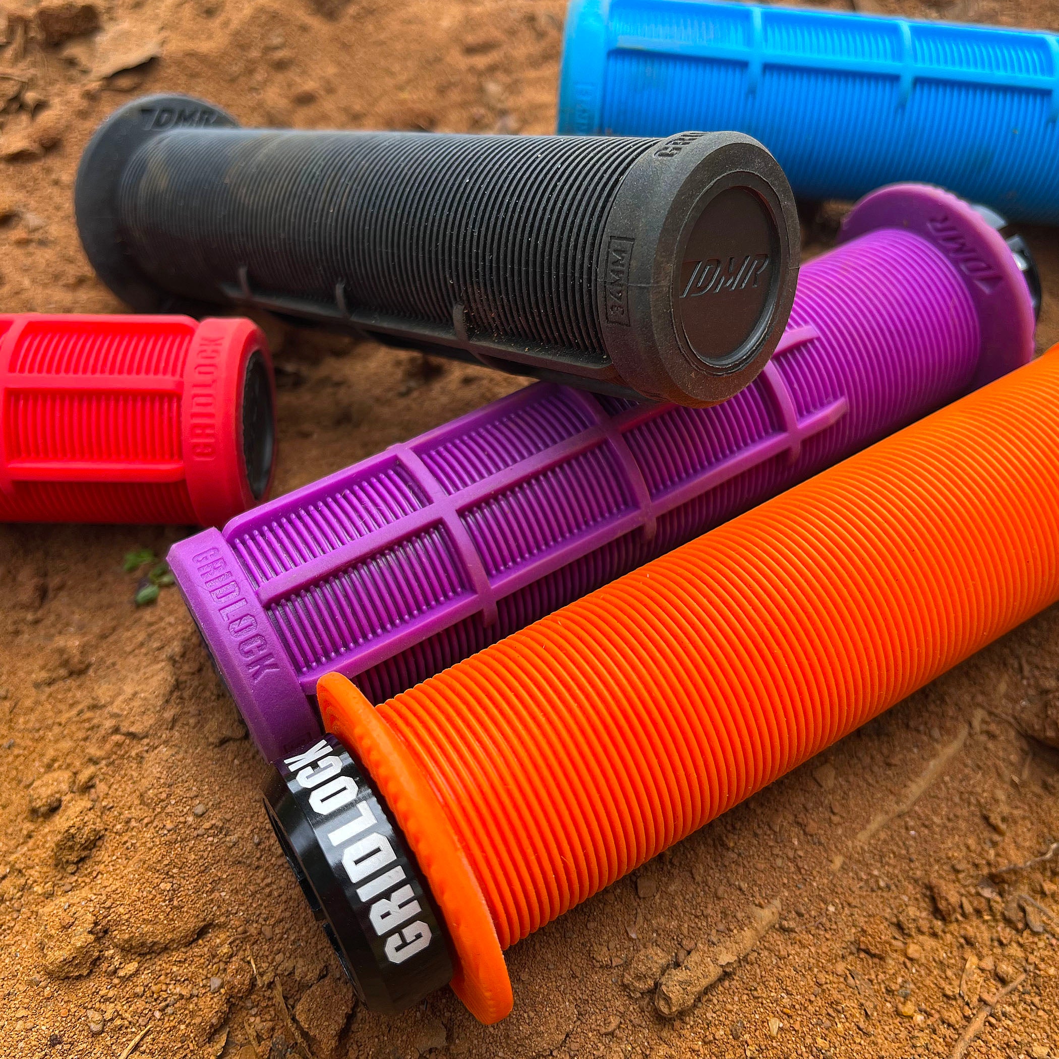 dmr gridlock lock-on grid lock grip in a colour in an outdoor environment