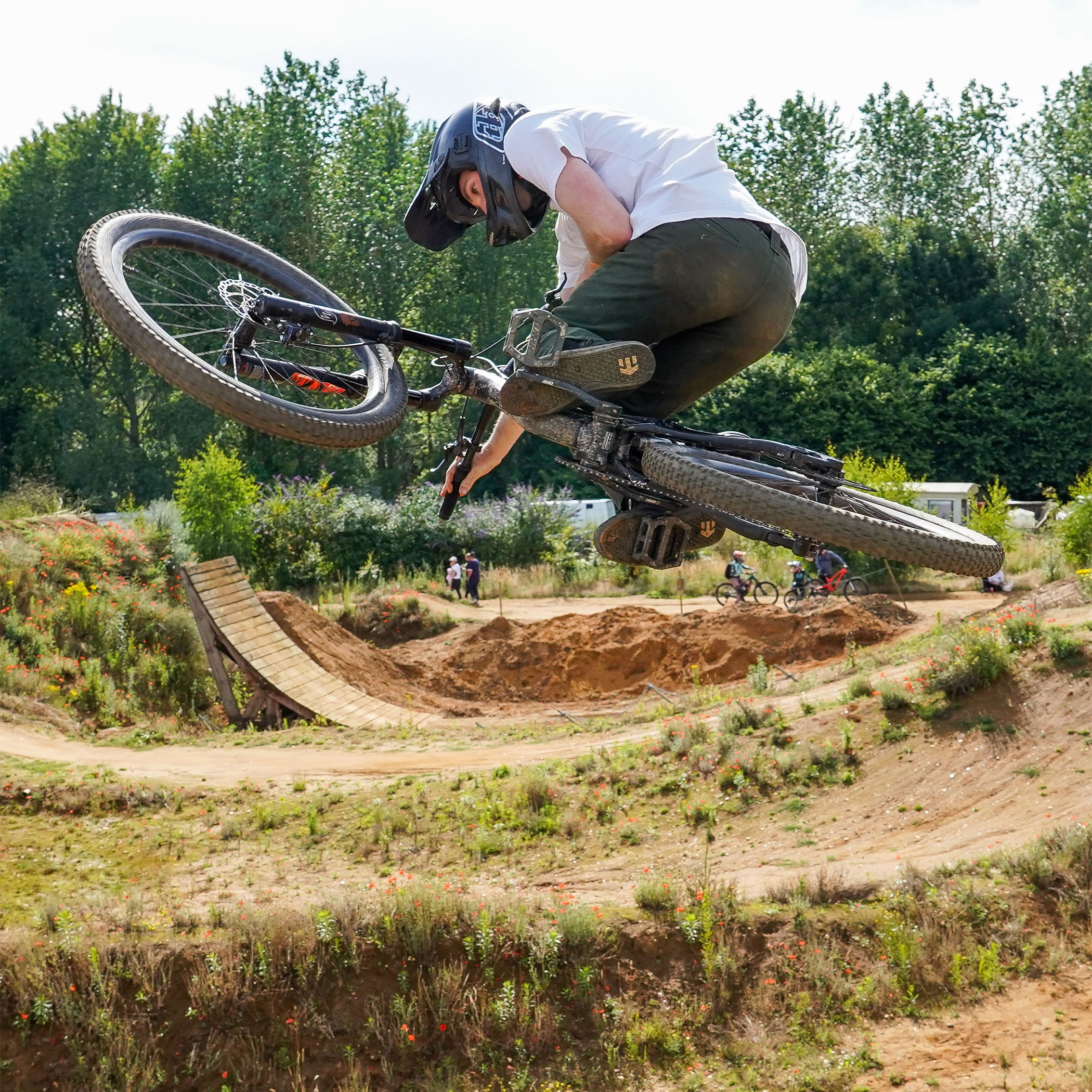 DMR Rider Alfie Stephens Jumping a Bike