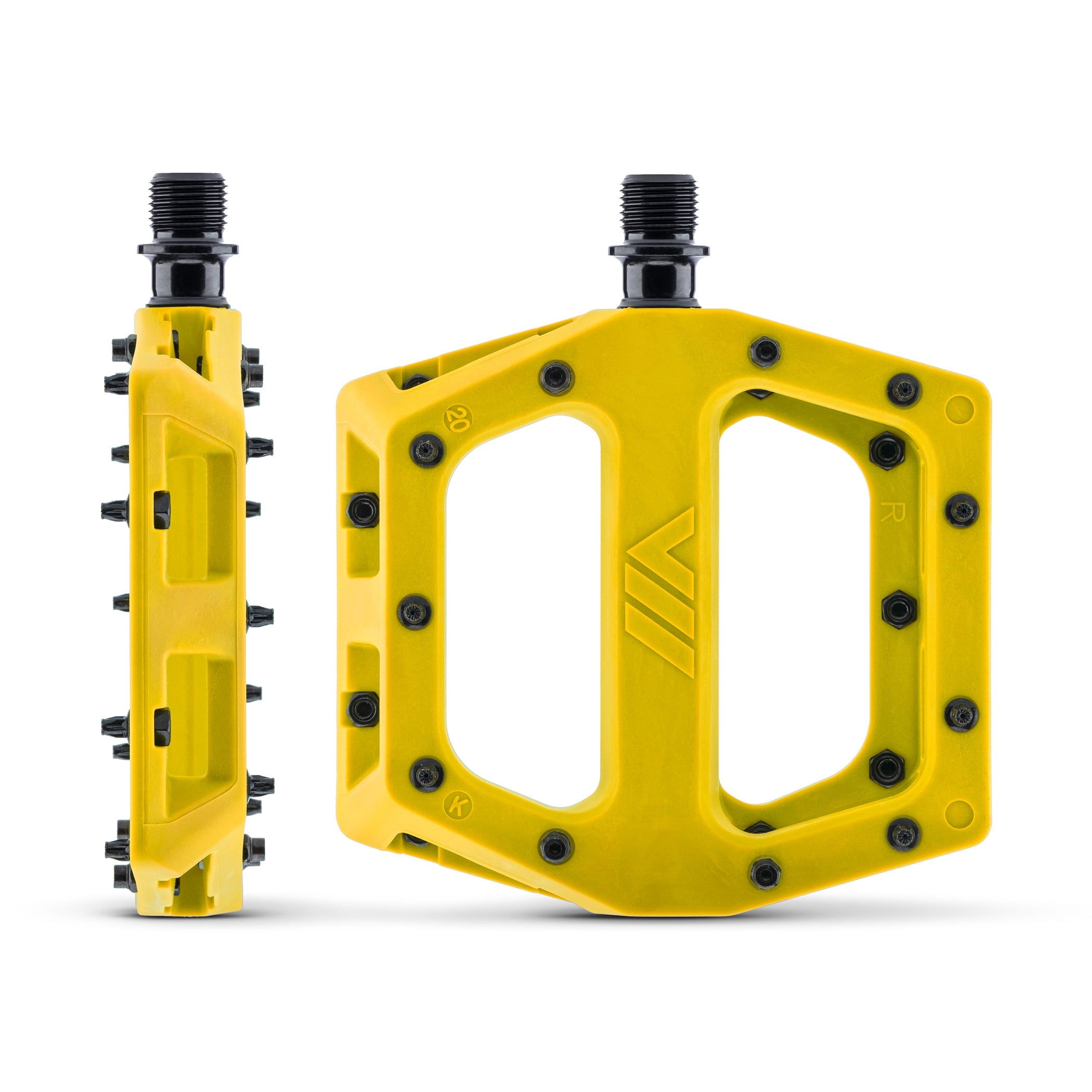 DMR V11 Nylon Pedal - MTB Flat Pedal, Yellow, DMR Bikes