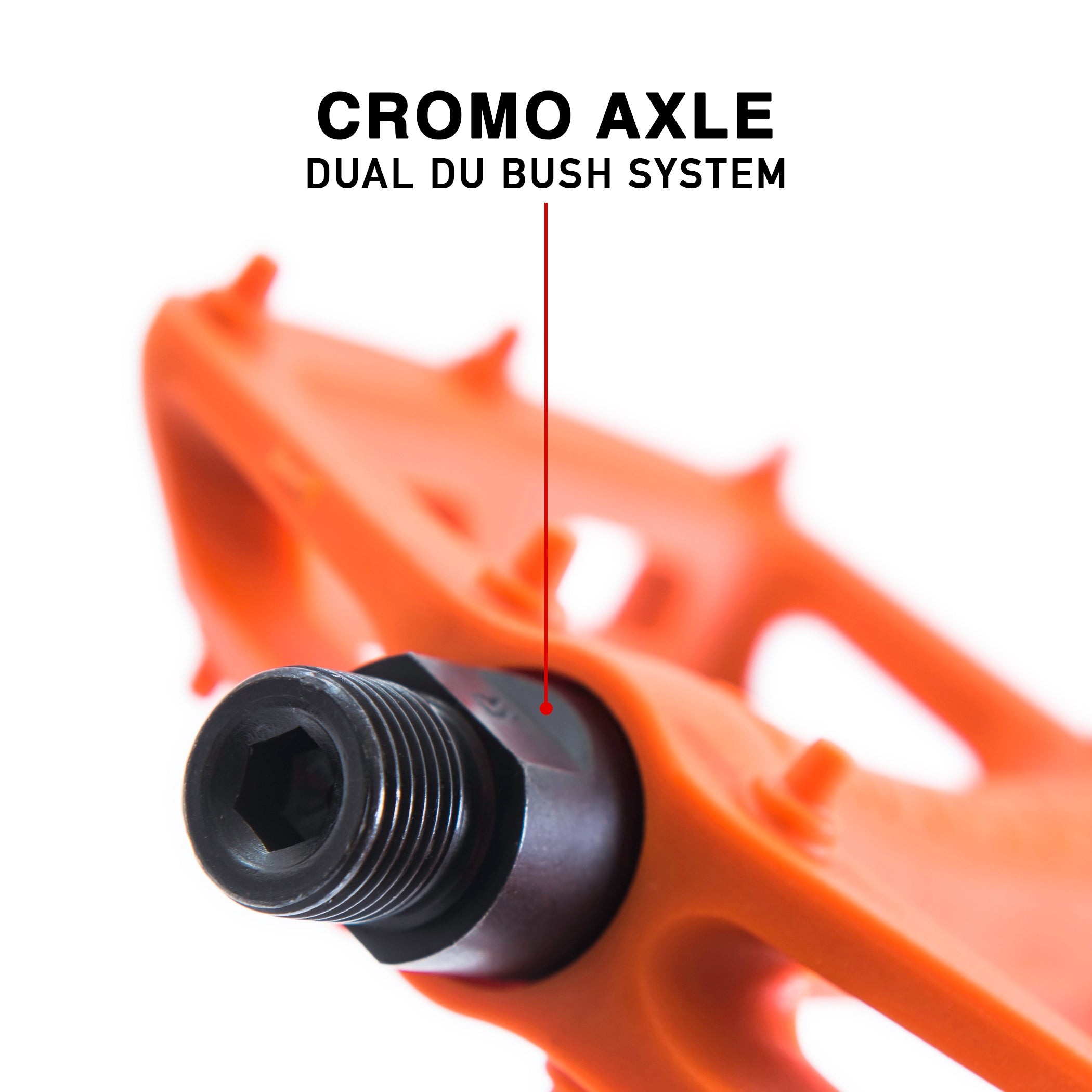 DMR V6 Pedal Orange