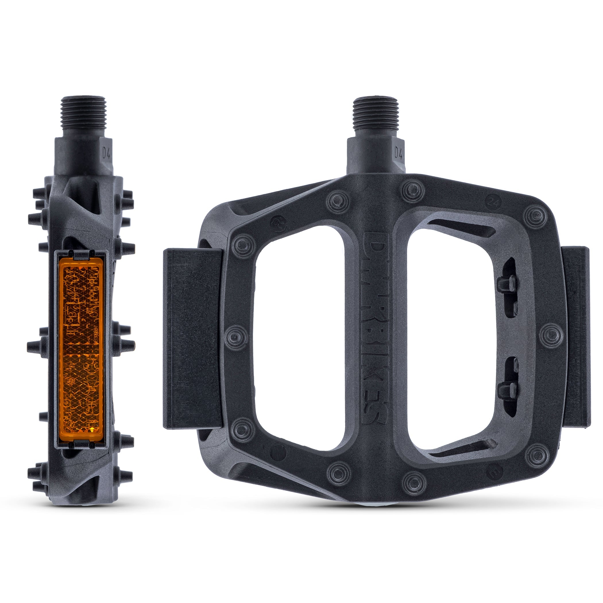 DMR V6 Pedal Black With Reflectors