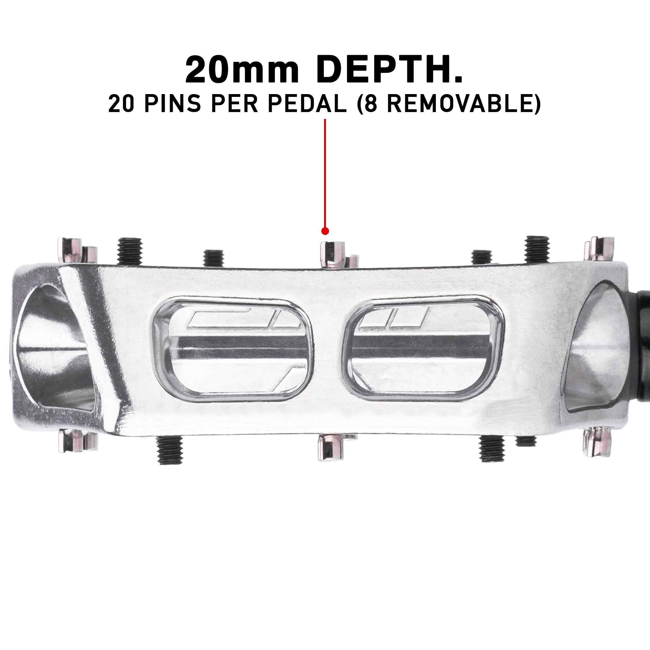 DMR V8 Classic Pedal Silver