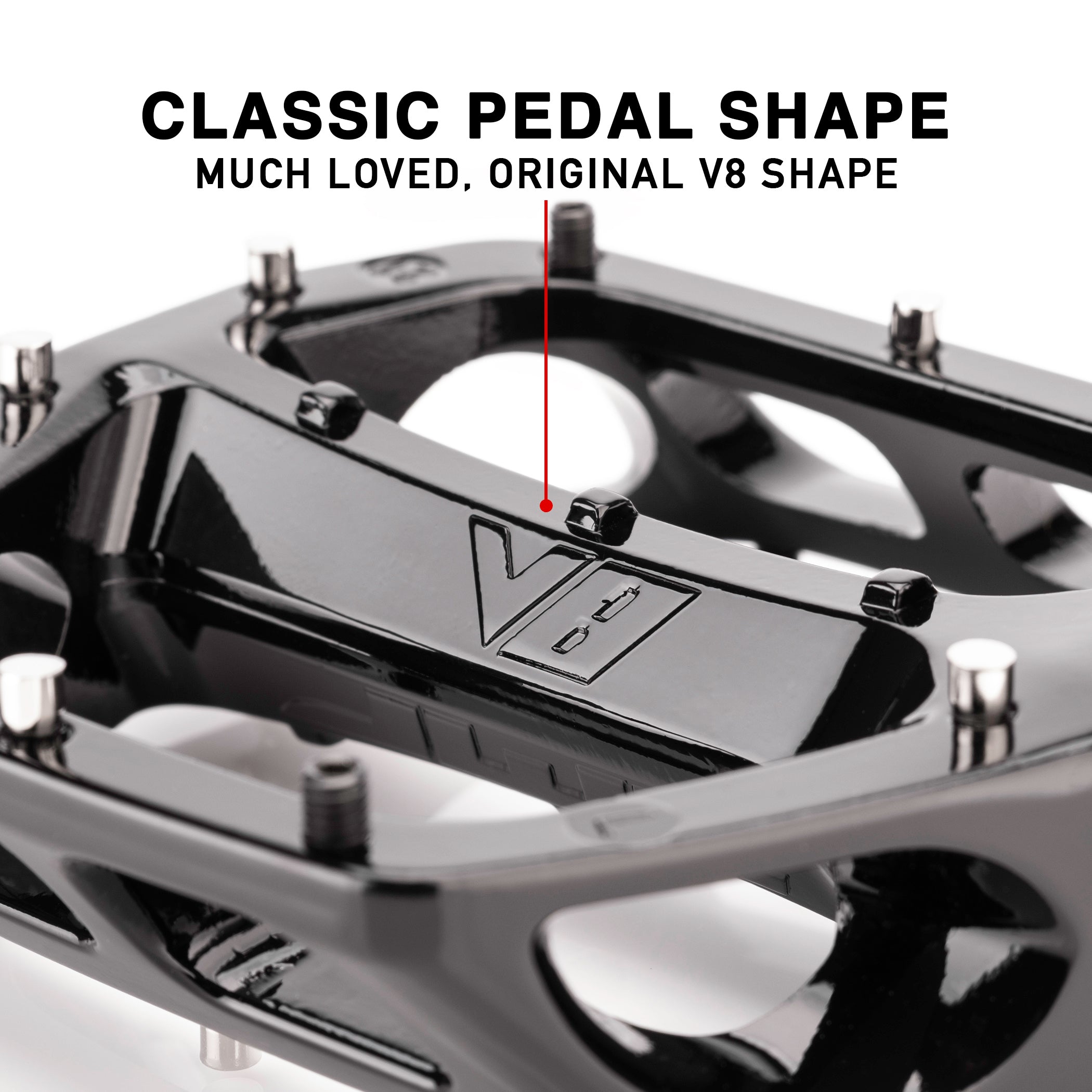 DMR V8 Classic Pedal Black