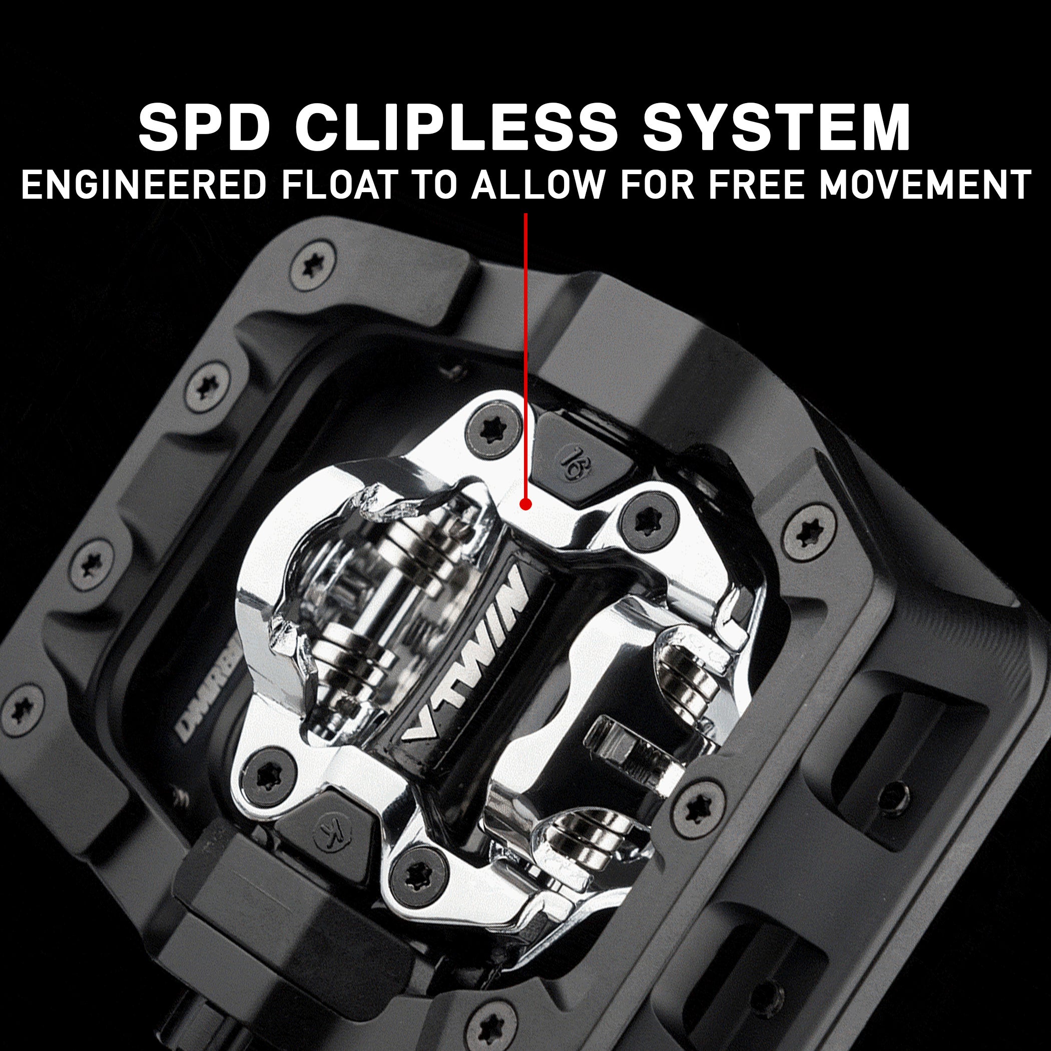 DMR V-Twin Pedal Black