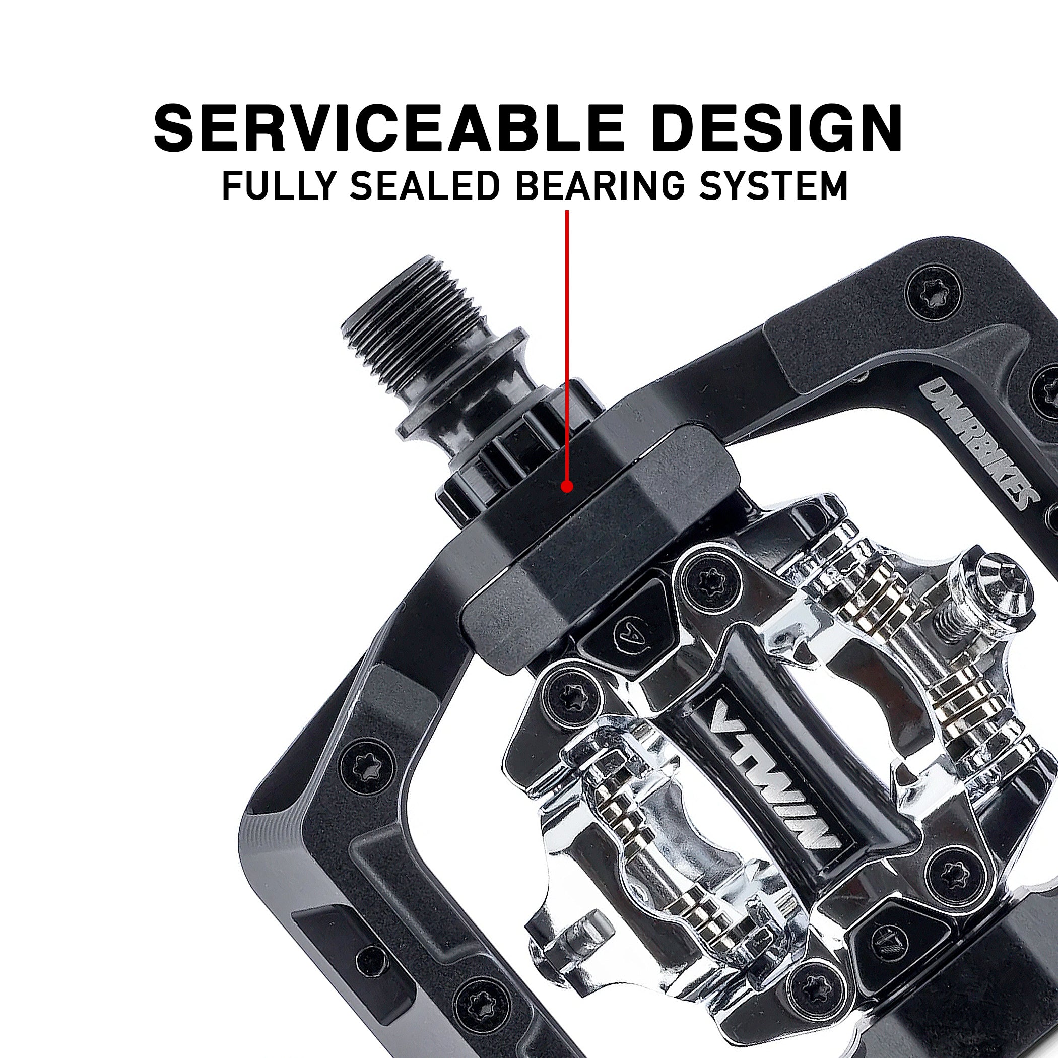 DMR V-Twin Pedal Black