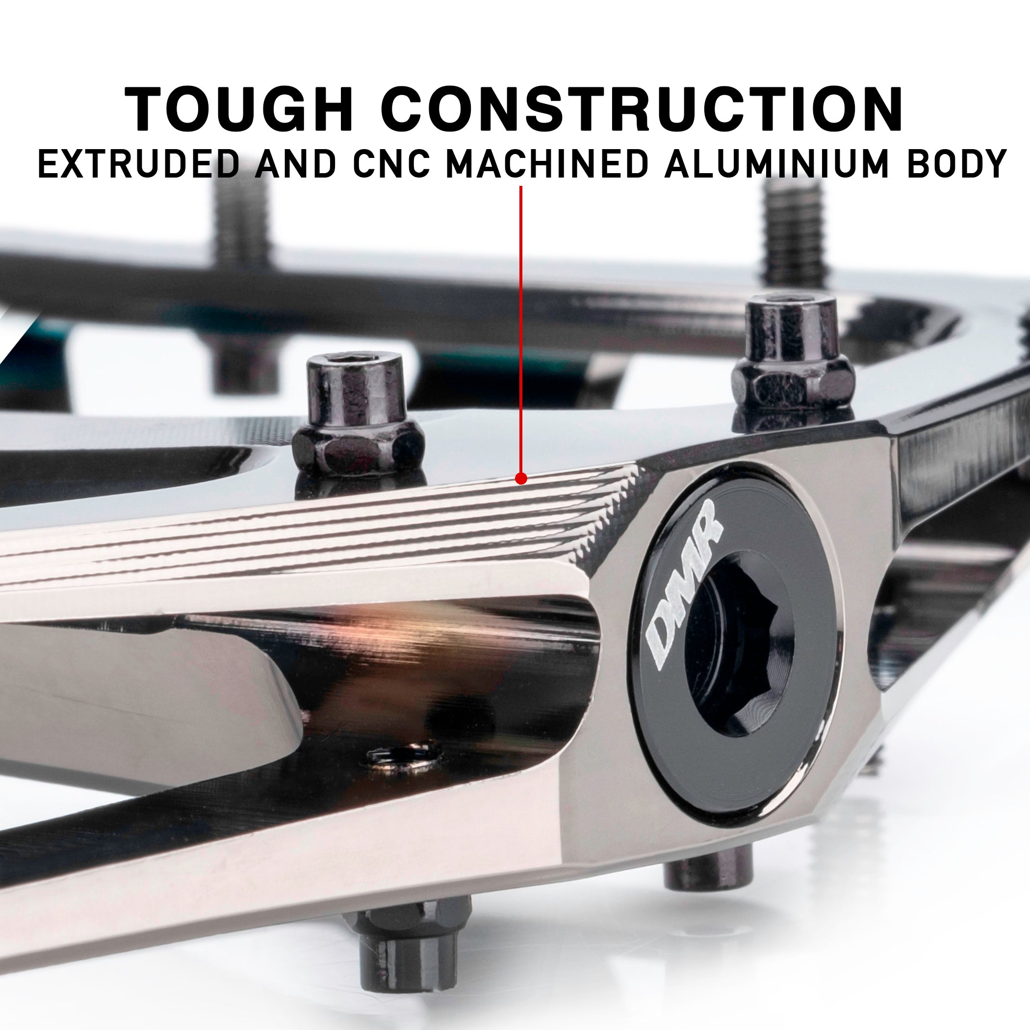 DMR Vault Black Chrome Pedal