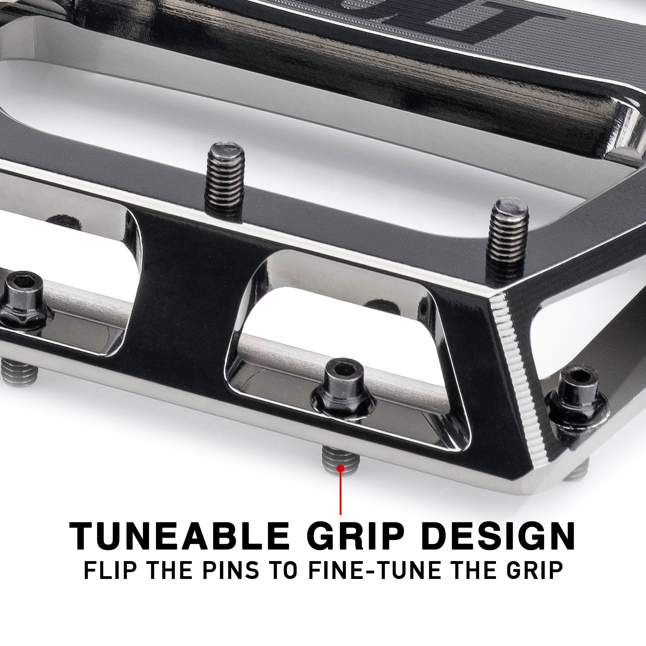 DMR Vault Black Chrome Pedal