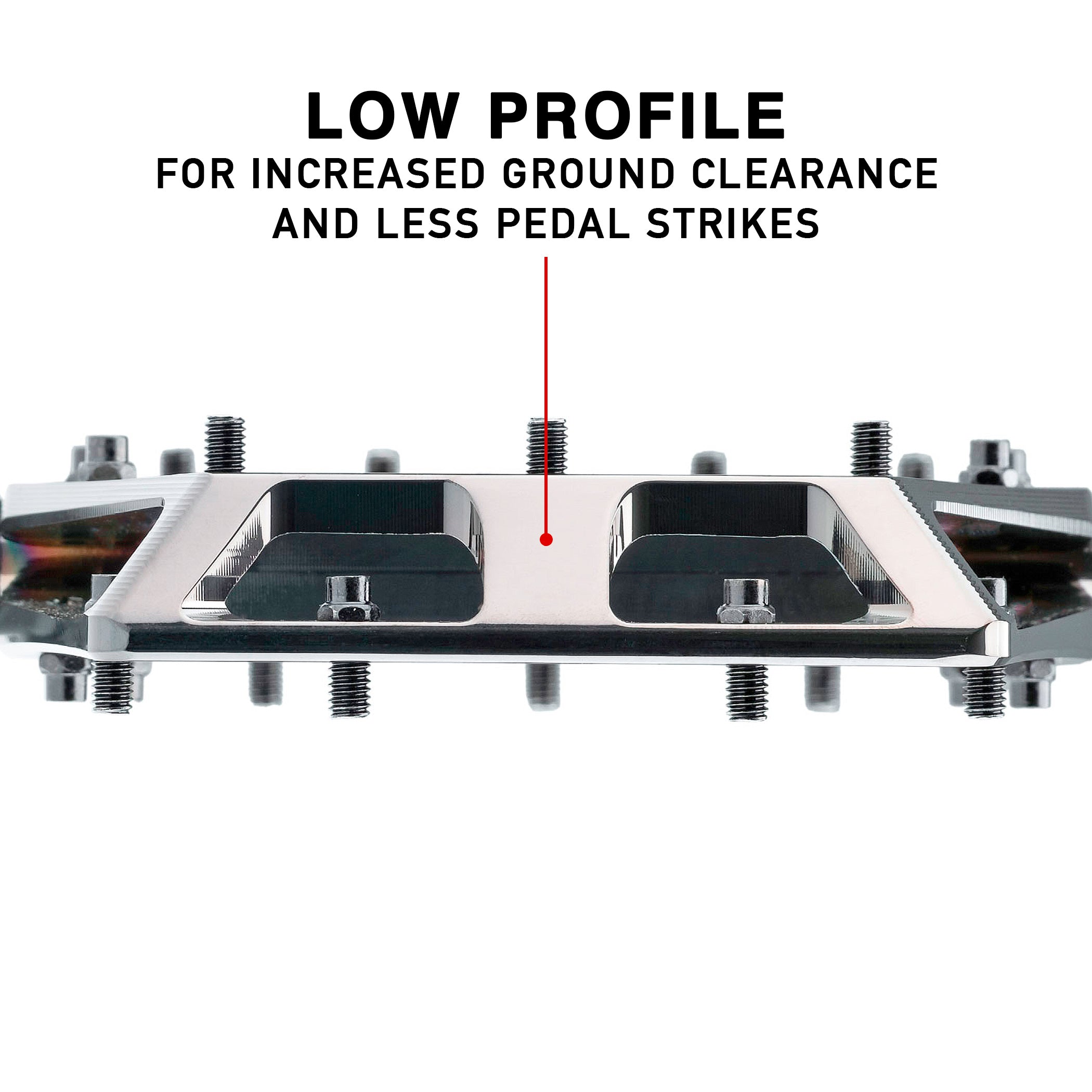 DMR Vault Black Chrome Pedal