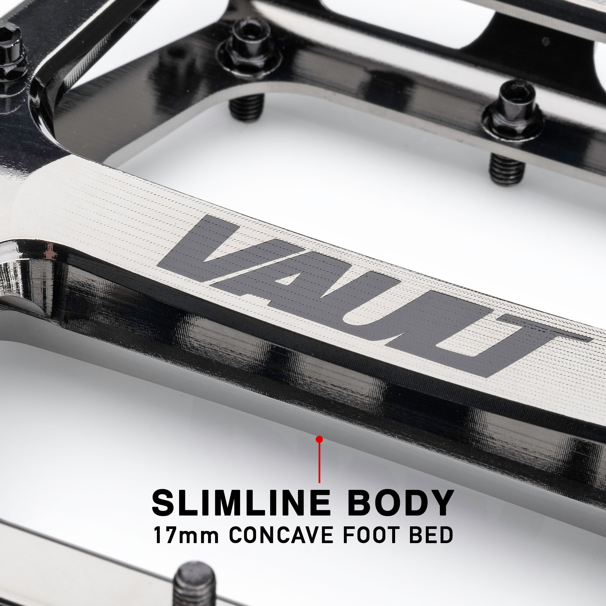 DMR Vault Black Chrome Pedal