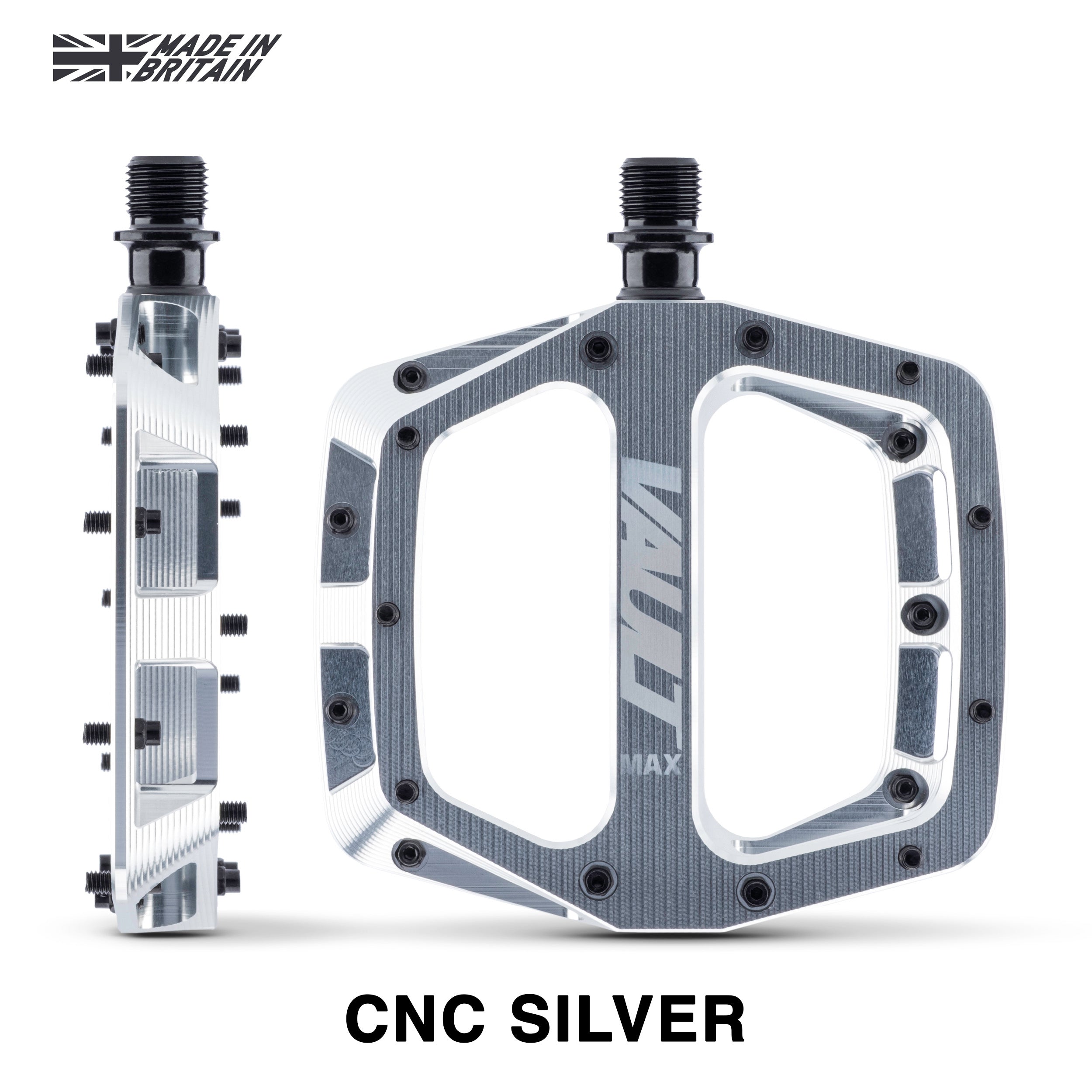 DMR Vault Max Pedal, CNC Silver, DMR Bikes
