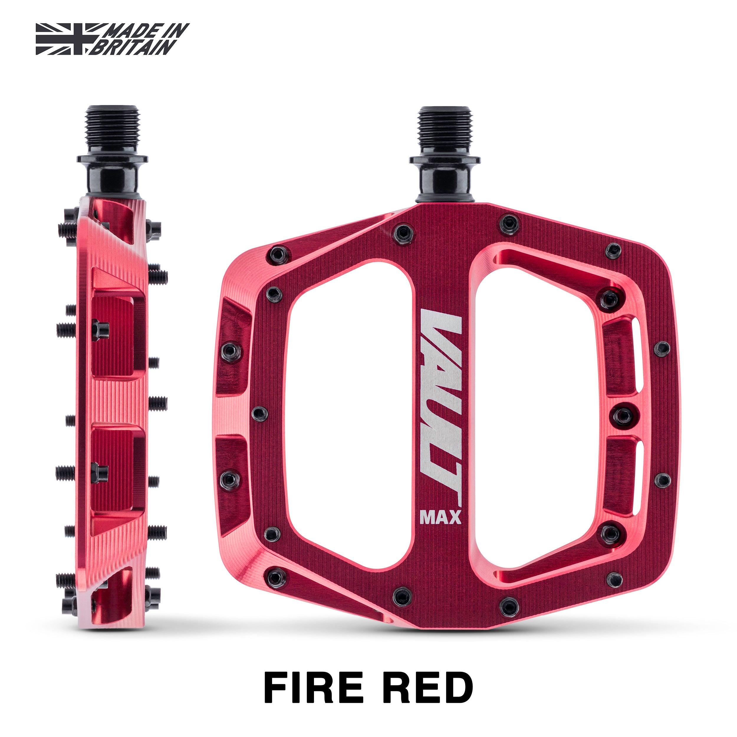 DMR Vault Max Pedal, Fire Red, DMR Bikes