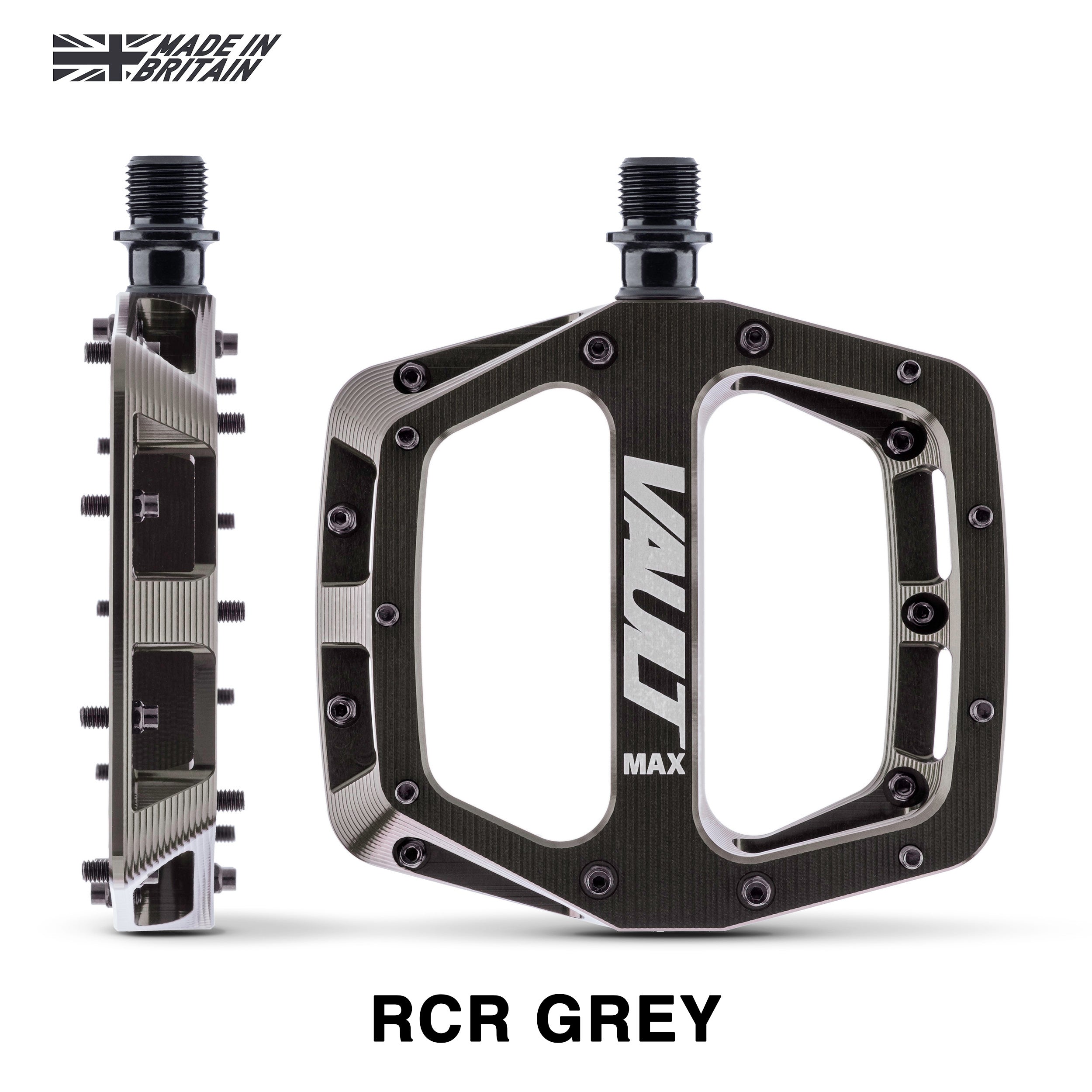 DMR Vault Max Pedal, RCR Grey, DMR Bikes