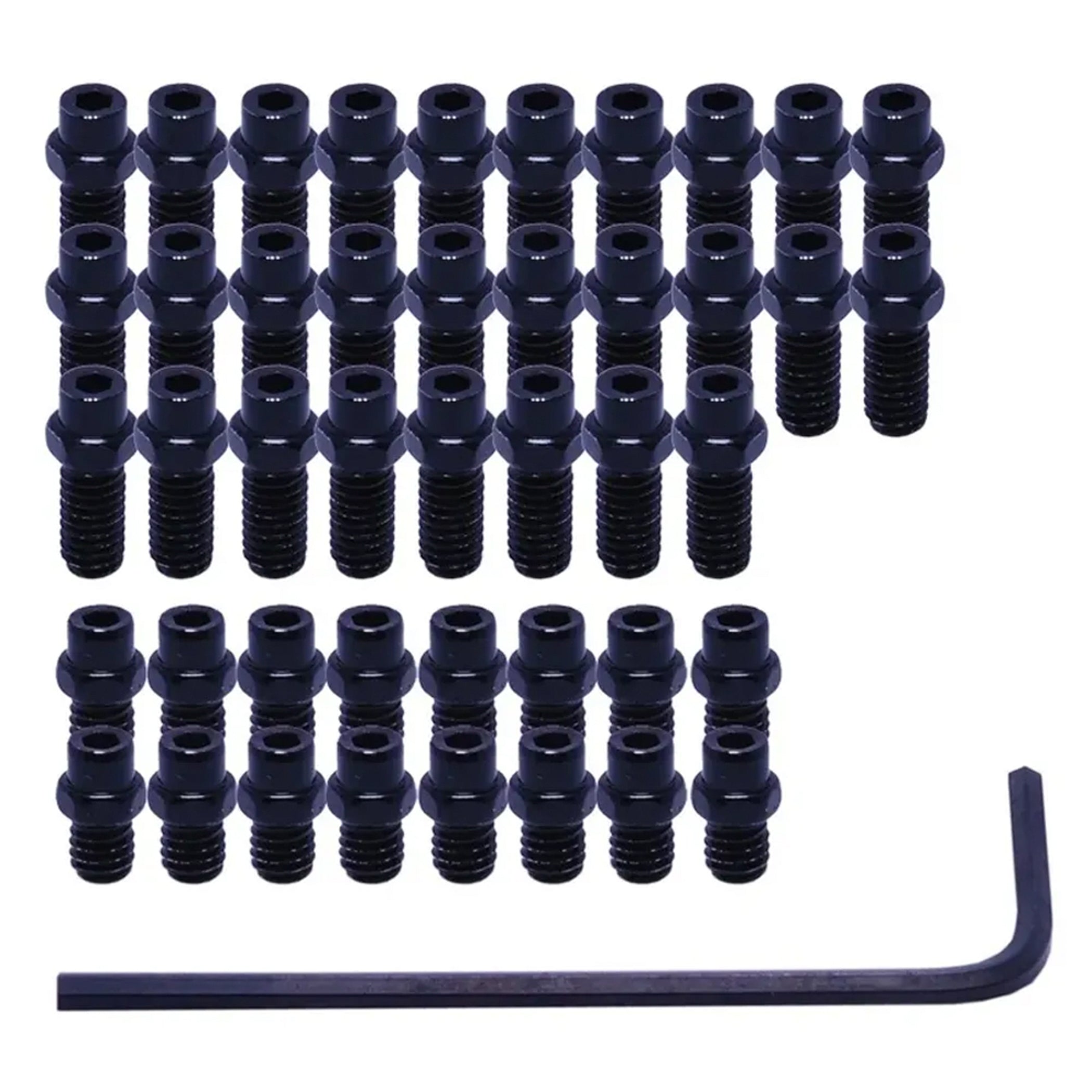 DMR Flip Pins Pedal Pins for Vault Pedals Black