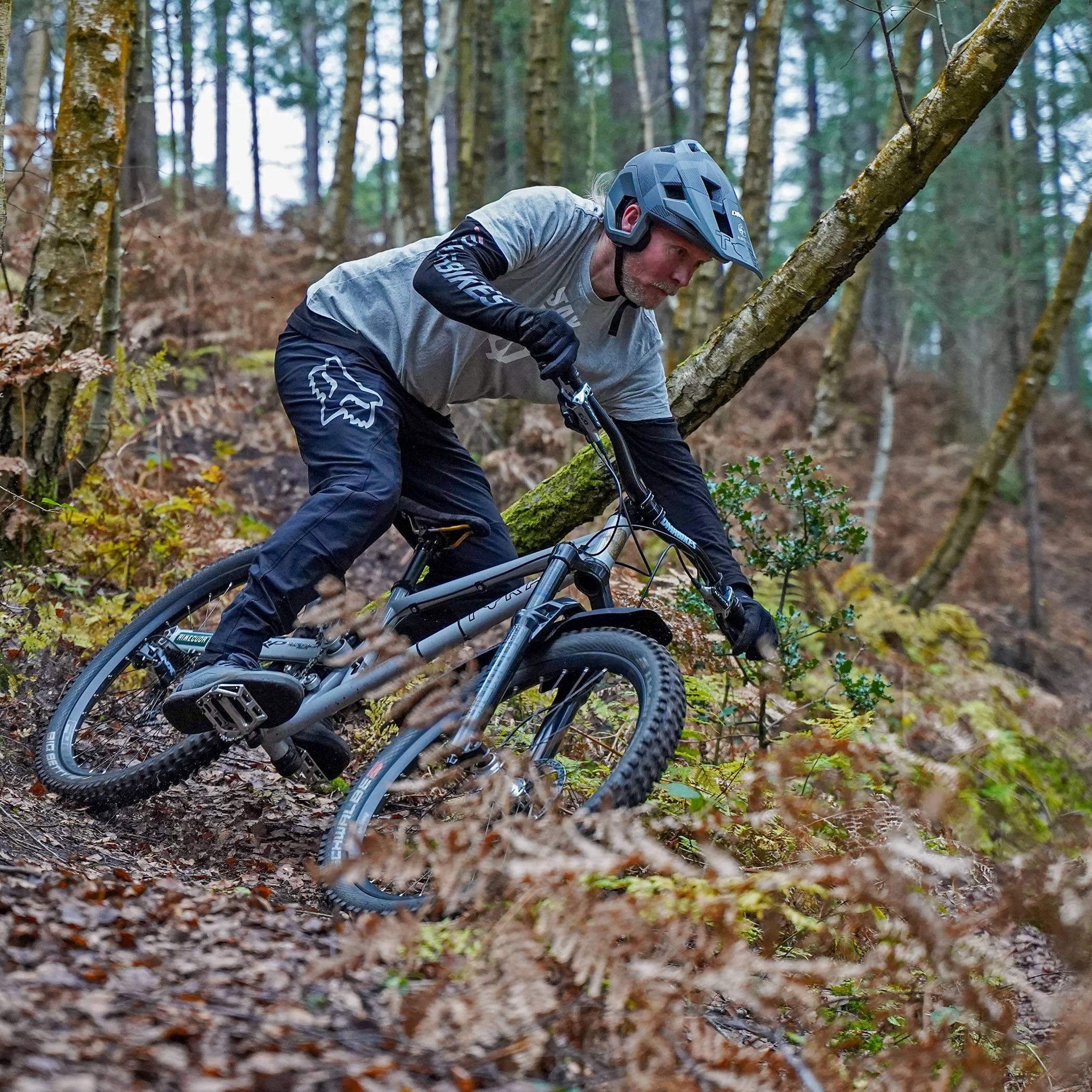 DMR Rider Steve Geall riding a bike