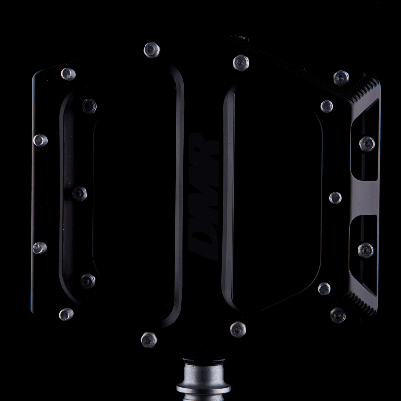 DMR Vault Mag Pedal Black Spin GIF