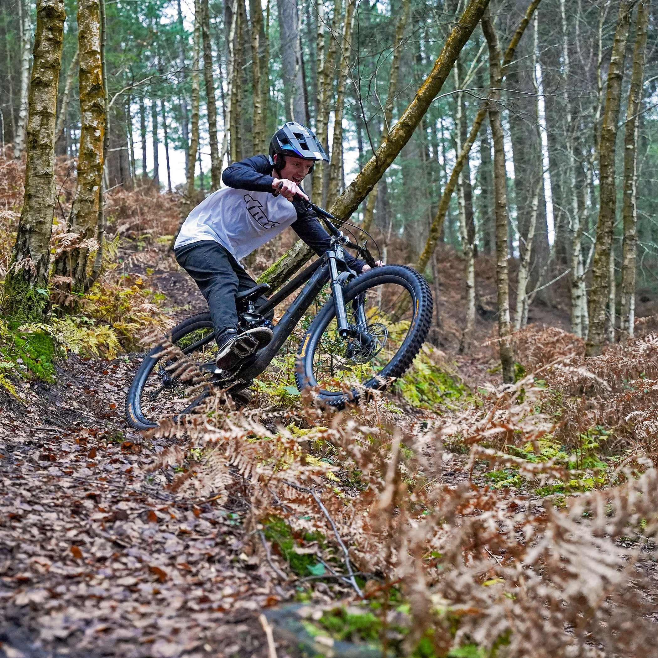 DMR Rider Sam Marzetti riding a bike