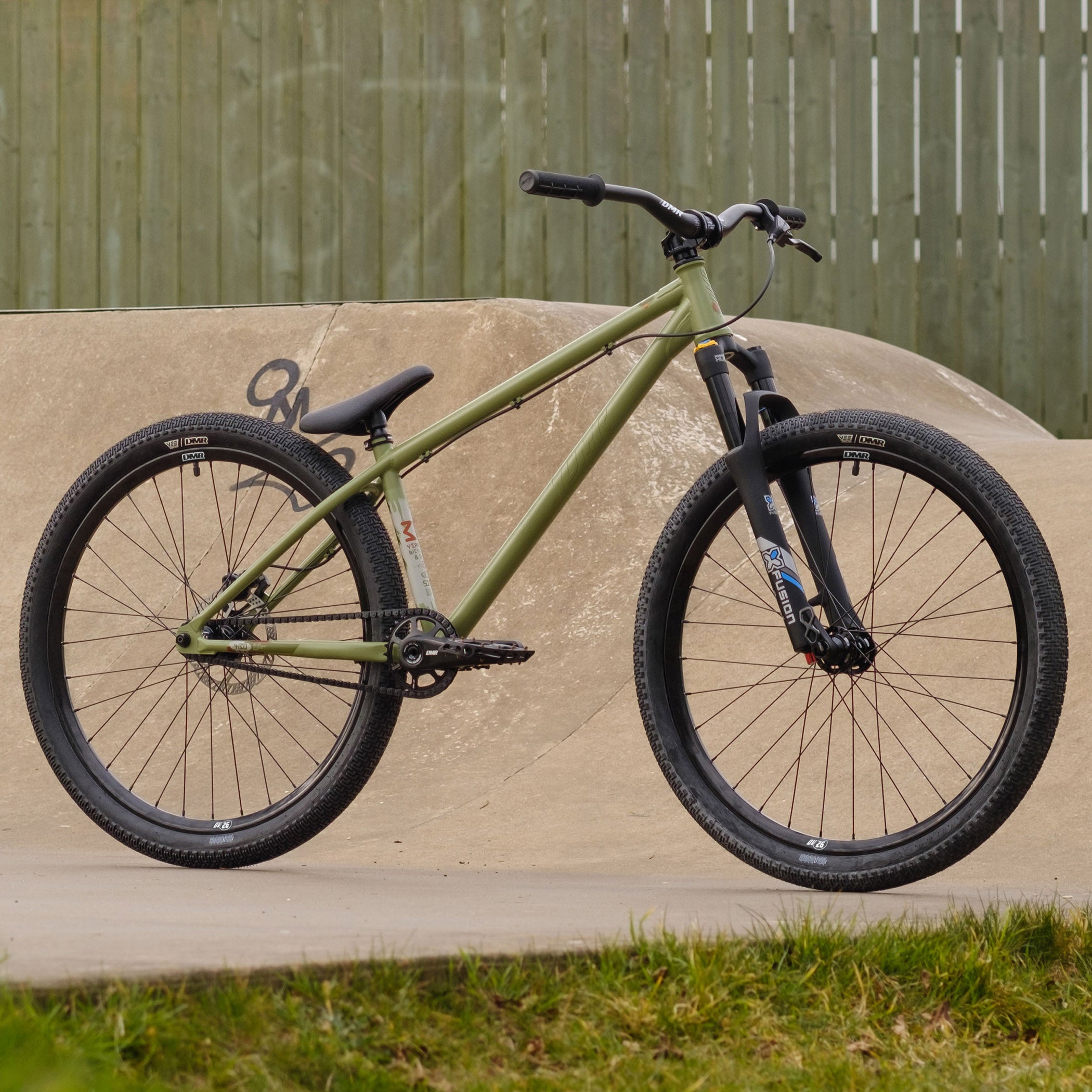 DMR Sect Pistachio Green Custom Bike with 26" Wheels