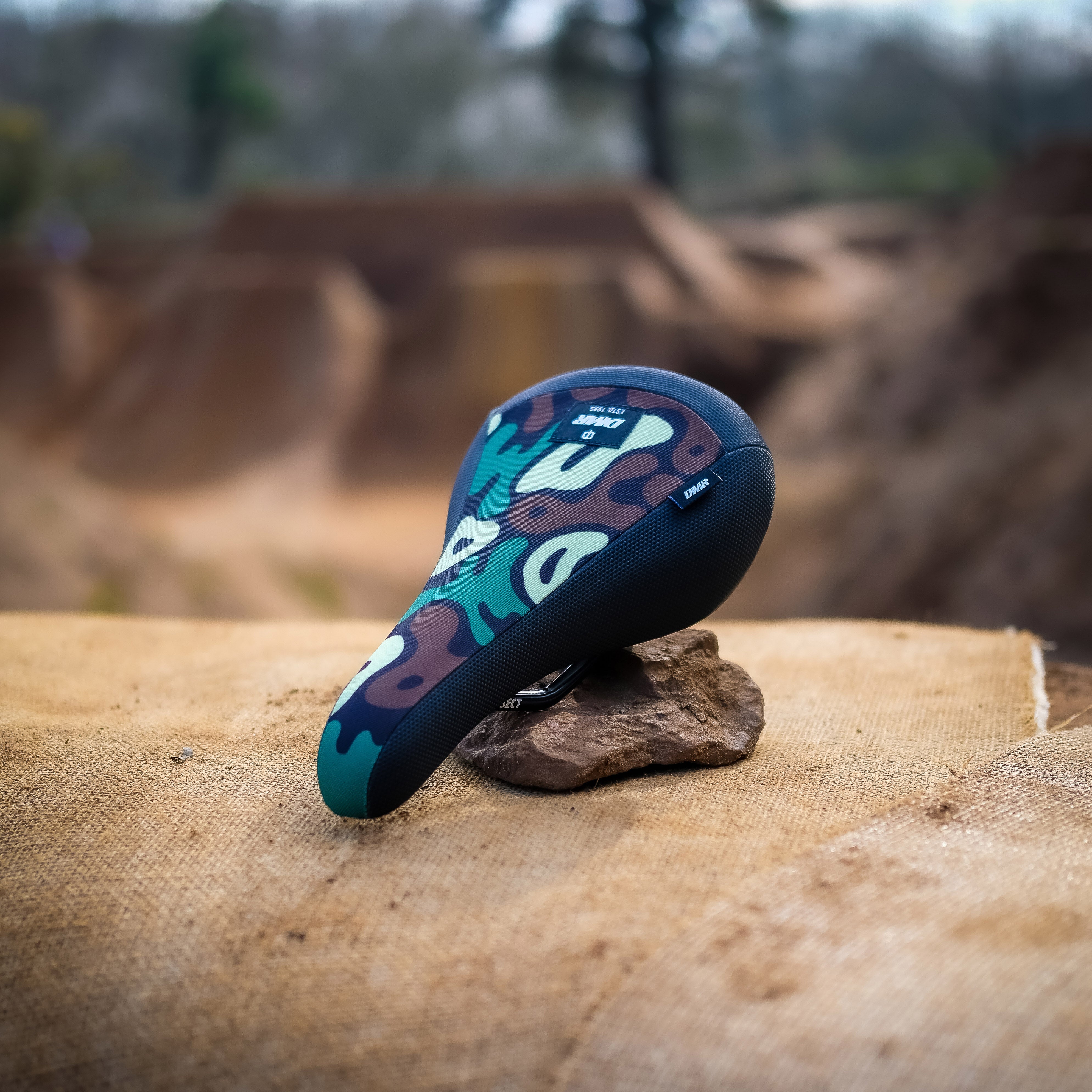 DMR Sect Rail Saddle Green Camo