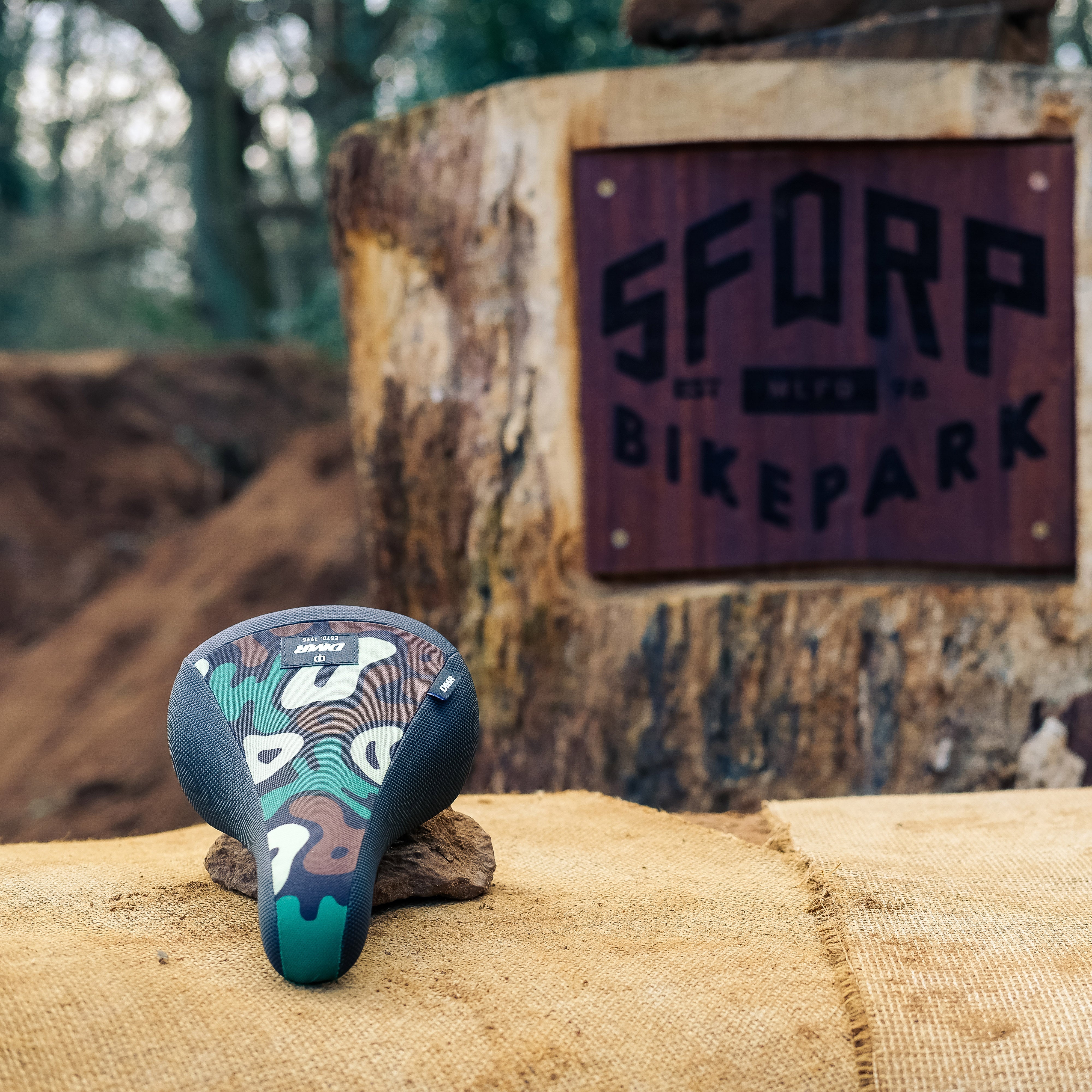 DMR Sect Rail Saddle Green Camo