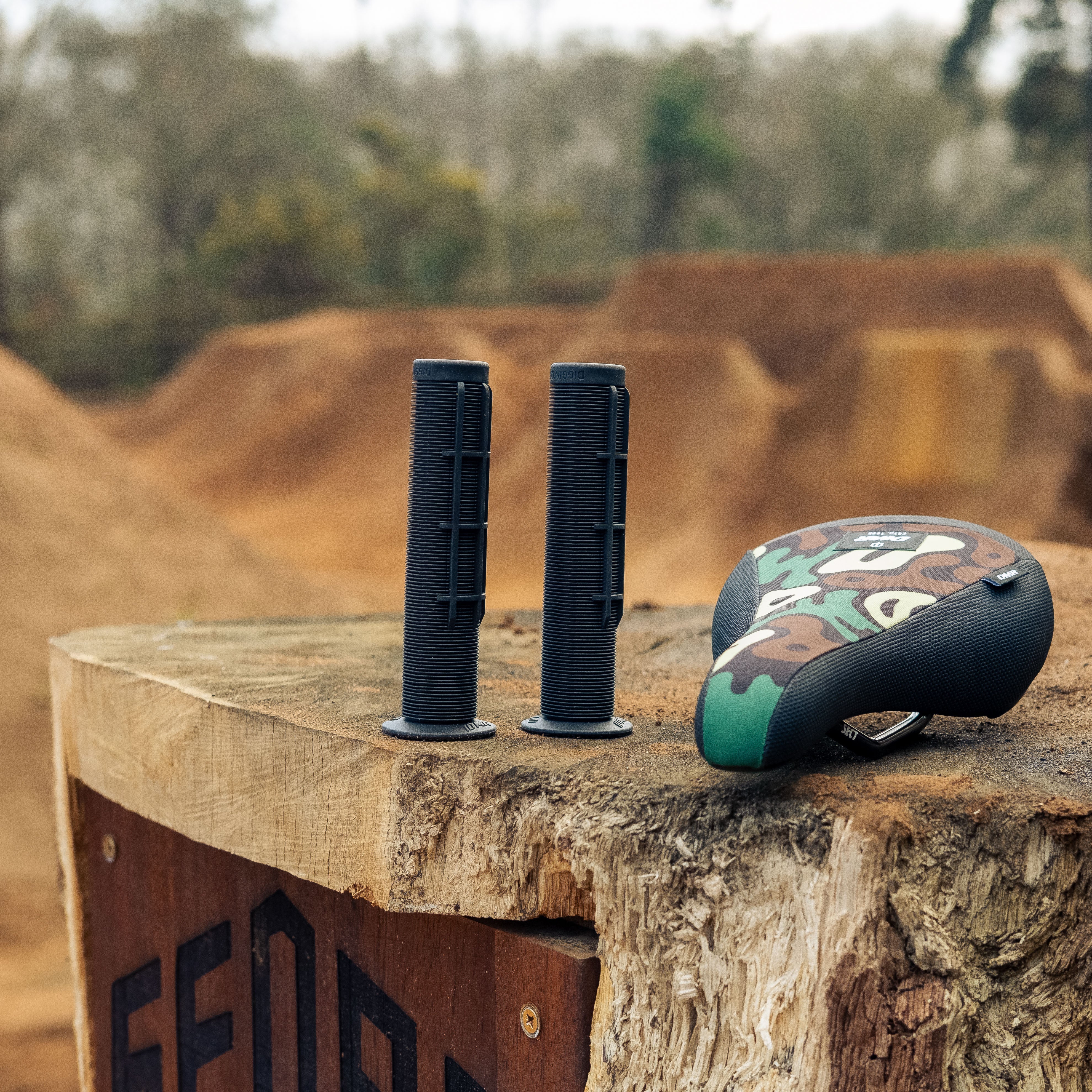 DMR Sect Rail Saddle Green Camo