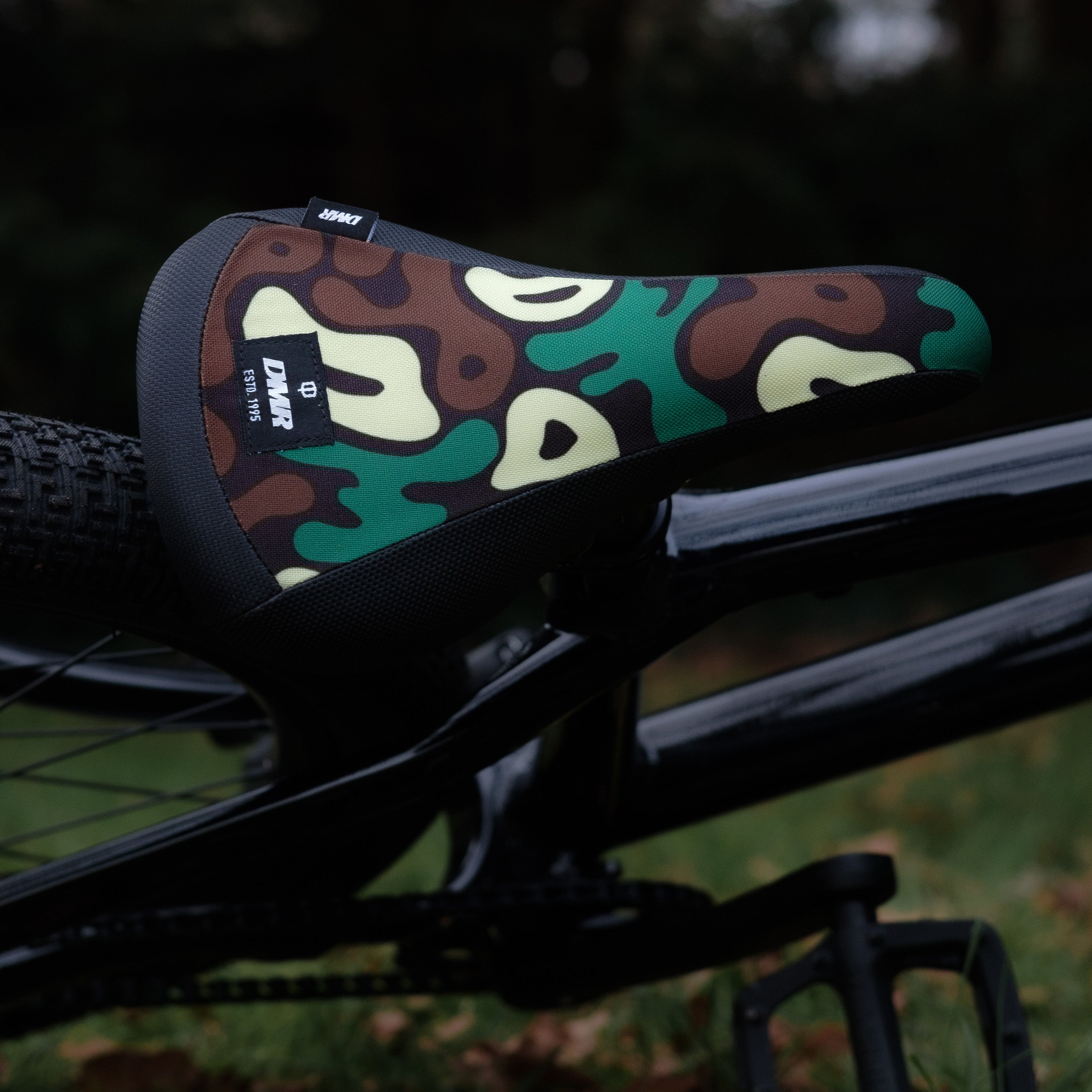 DMR Sect Rail Saddle Green Camo